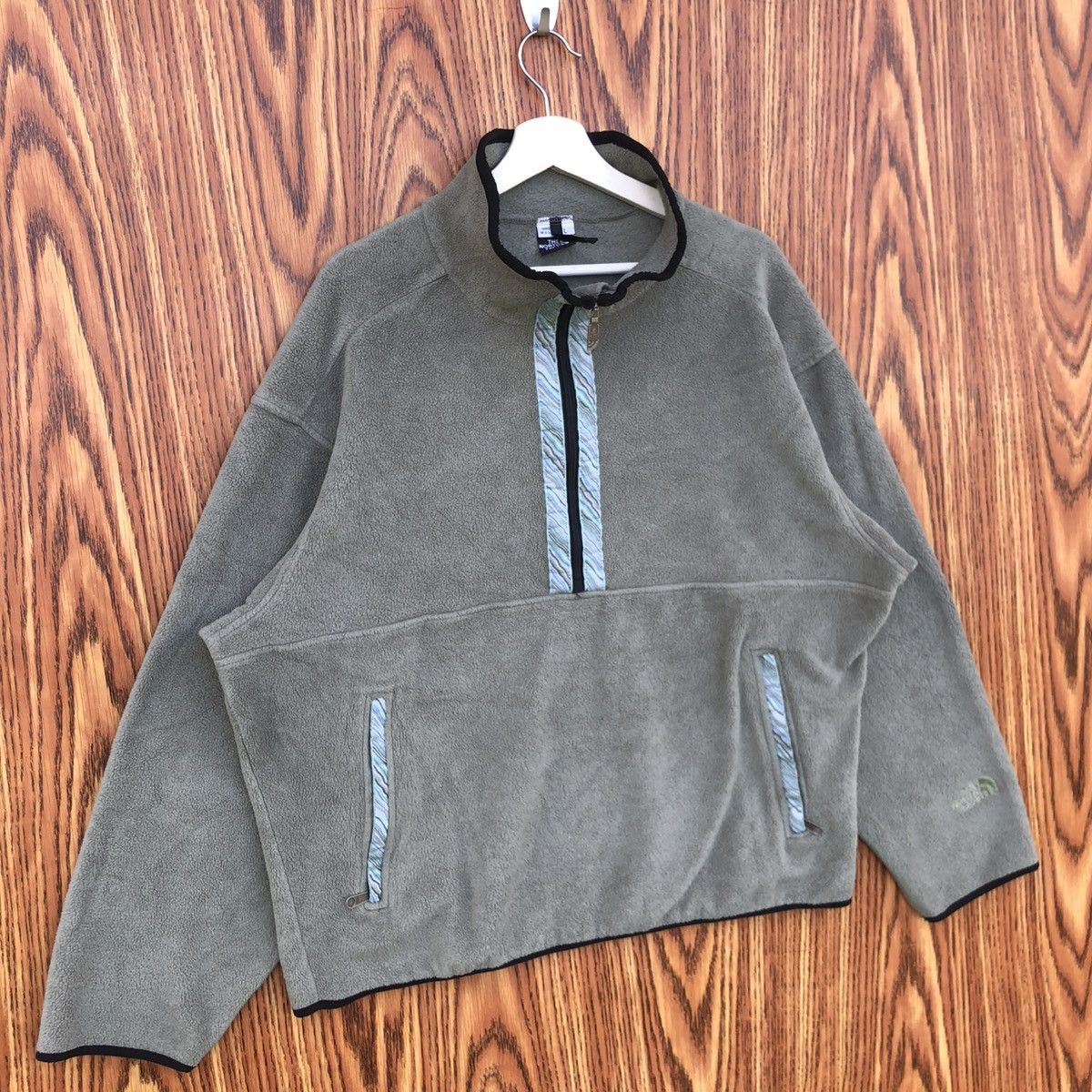 The North Face Vintage The North Face Fleece Half Zipper Sweater Size US L / EU 52-54 / 3 - 2 Thumbnail