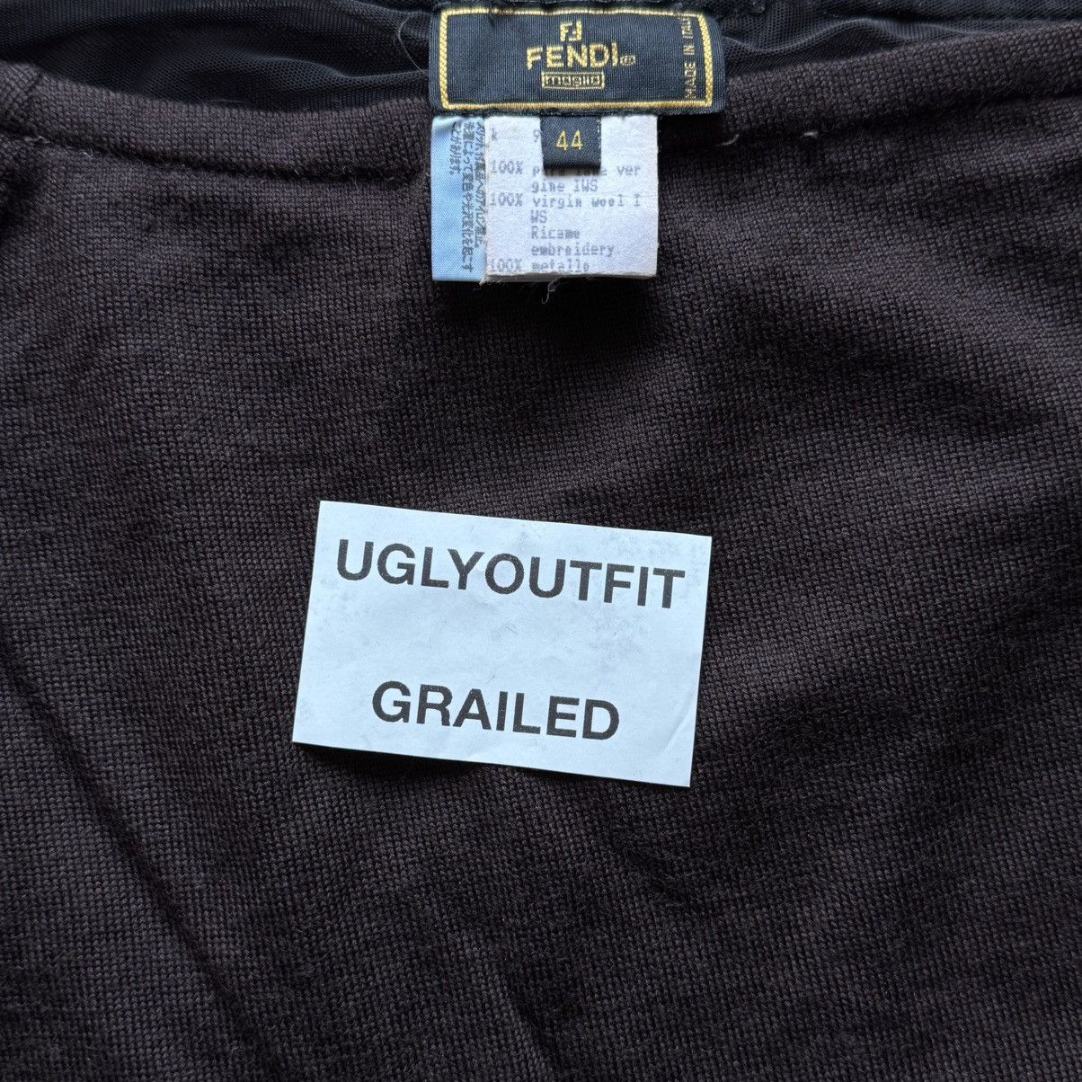 Fendi Fendi Office Midi Skirt Size 30" / US 8 / IT 44 - 13 Thumbnail