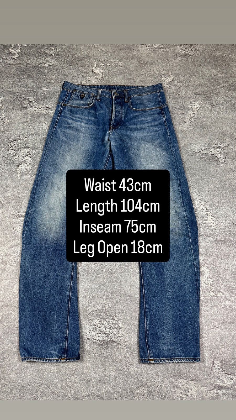 G-Star G-Star Straight Type-C Denim Jeans Size 30 2000s Y2K Size US 30 / EU 46 - 2 Thumbnail