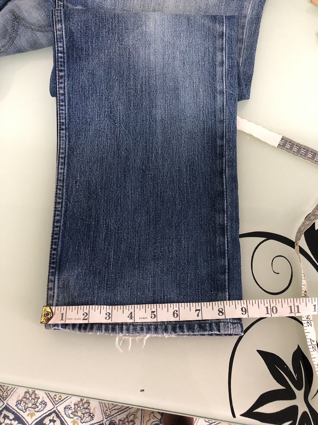 Levi's Vintage Levis 502 Flare Straight Cut Distressed Jeans Size US 37 - 23 Thumbnail