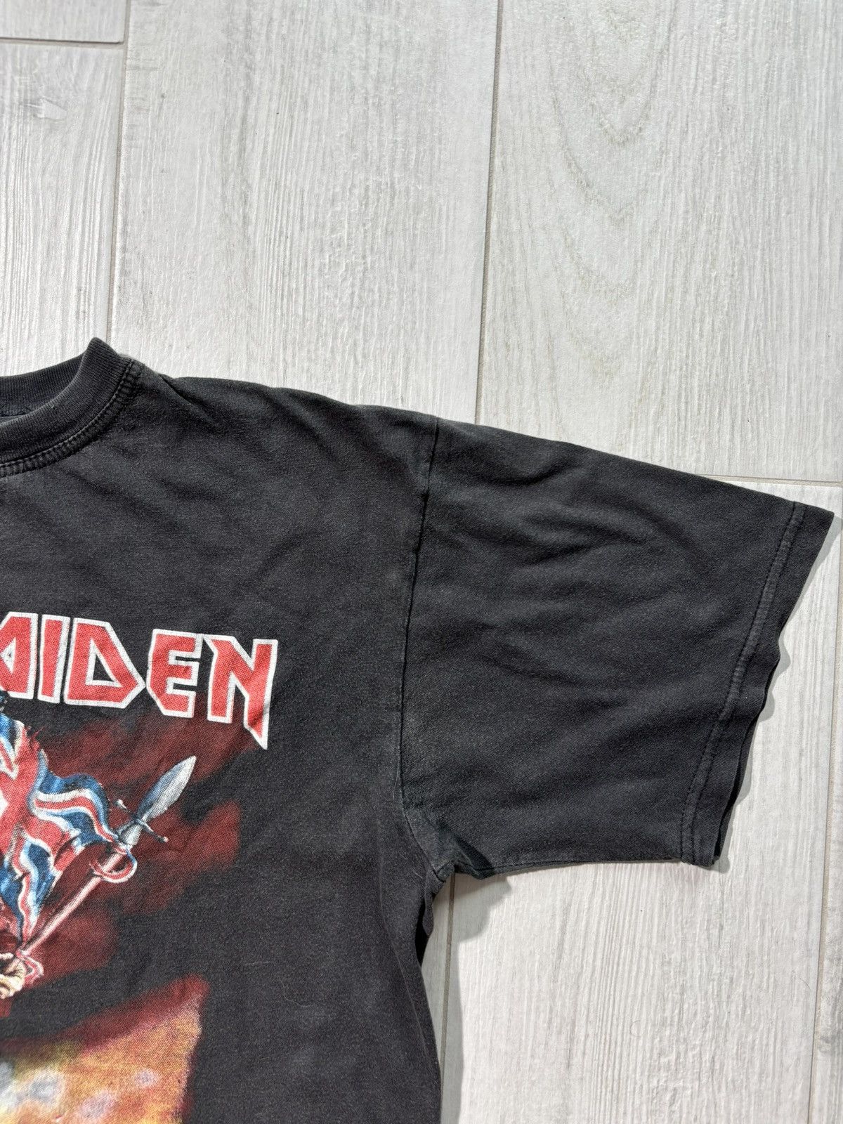 Band Tees Vintage Iron Maiden Tshirt 90’s Boxy Fit Retro Rock Misic Size US M / EU 48-50 / 2 - 3 Thumbnail