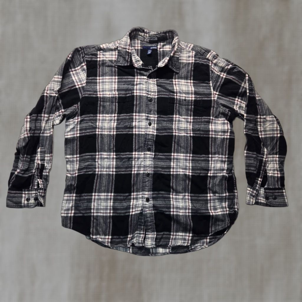 Basic Editions Basic Editions Shirt Adult Men's XL Multicolor Plaid Flannel Button-Down Casual Mens Size US XL / EU 56 / 4 - 1 Thumbnail