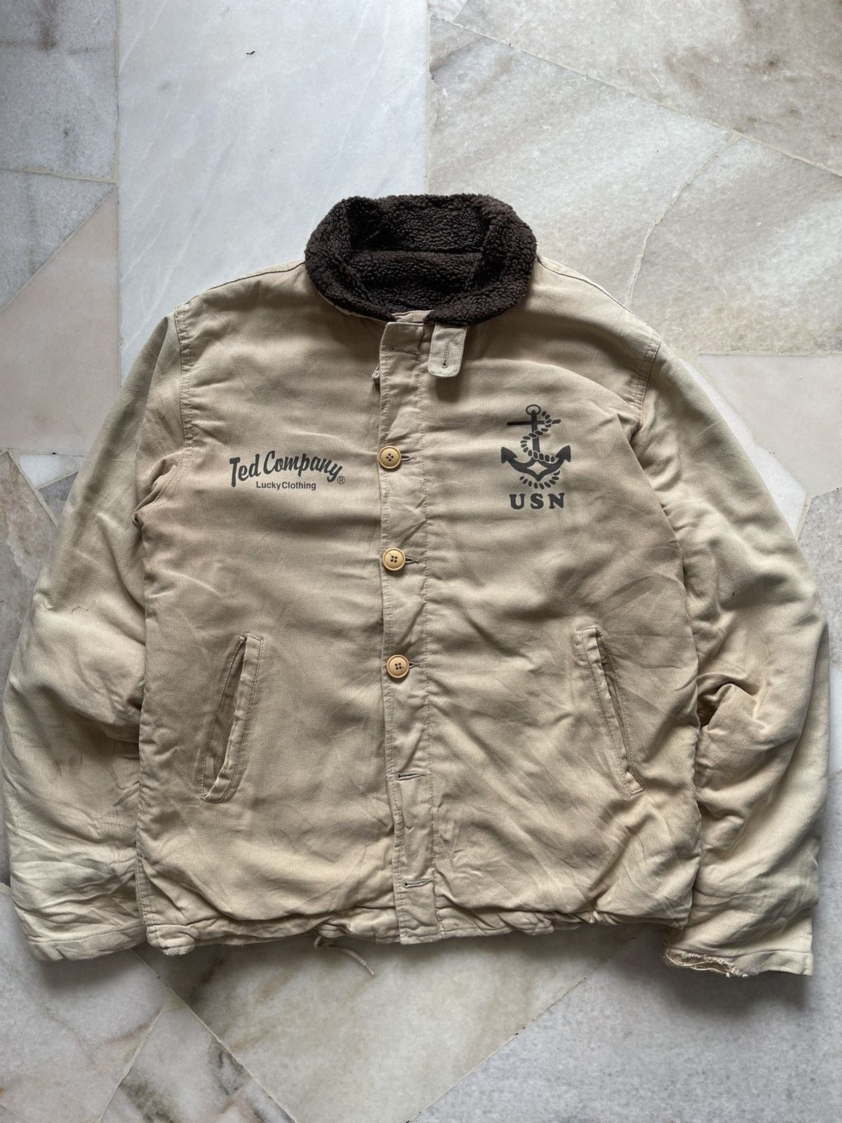 Vintage 2000s Ted Company The Sailorman n-1 Jacket Size US L / EU 52-54 / 3 - 4 Thumbnail