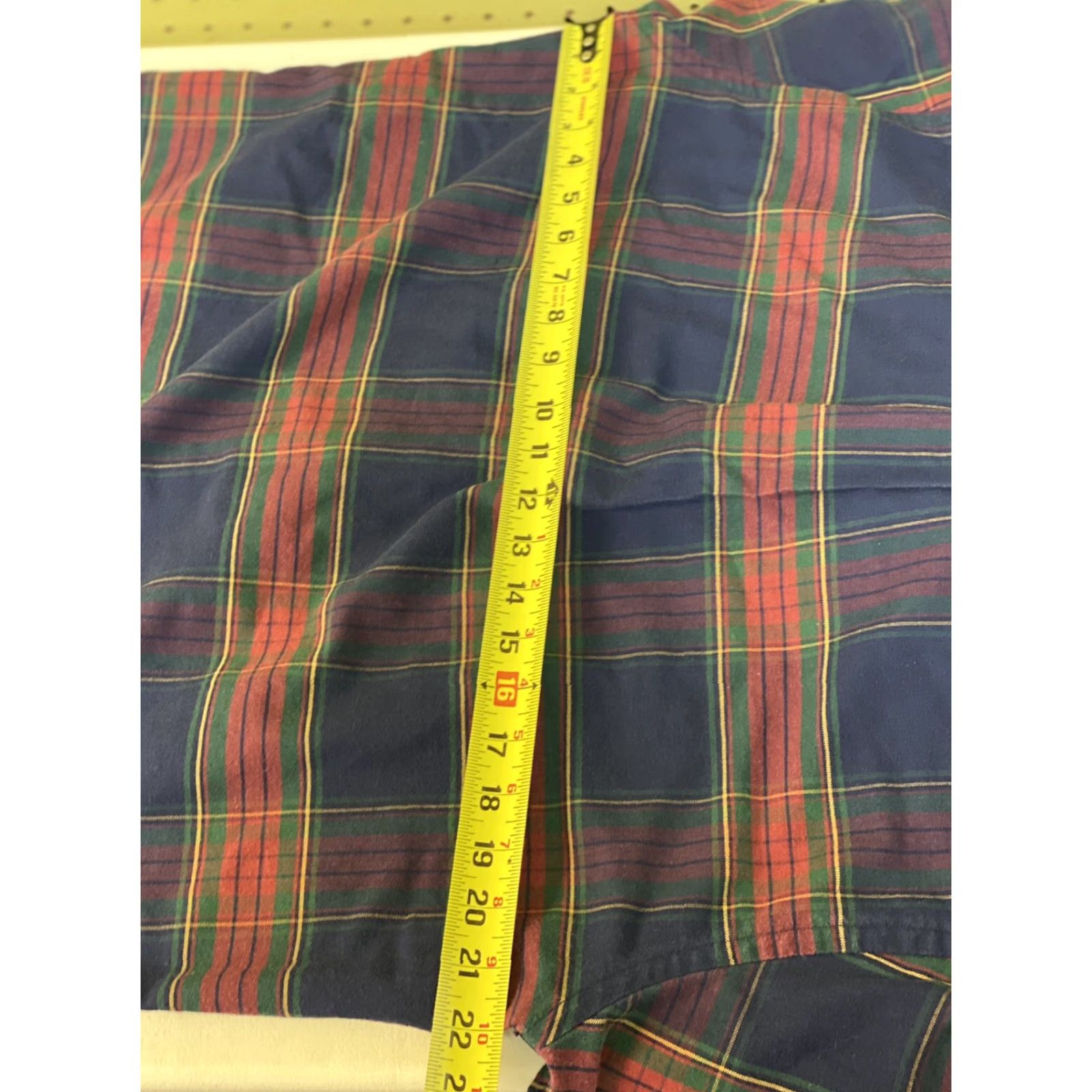 Vintage VINTAGE L.L. Bean Mens Button-Down Dress Shirt Size 15.5 32 Plaid Made In USA Size 42R - 7 Thumbnail