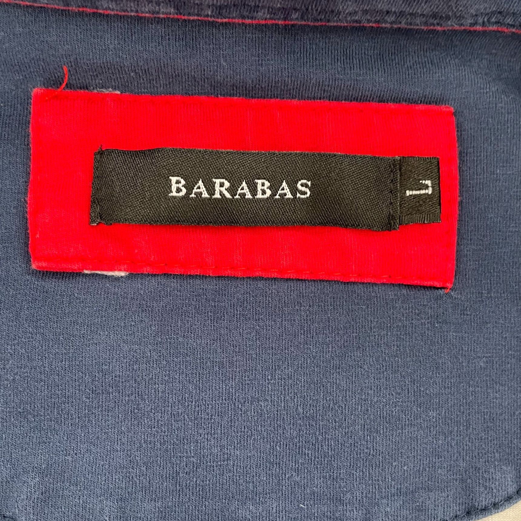 Vintage VINTAGE Barabas Shirt Adult Large Polo Cotton All Over Print Button Collar Mens L Size US L / EU 52-54 / 3 - 5 Thumbnail