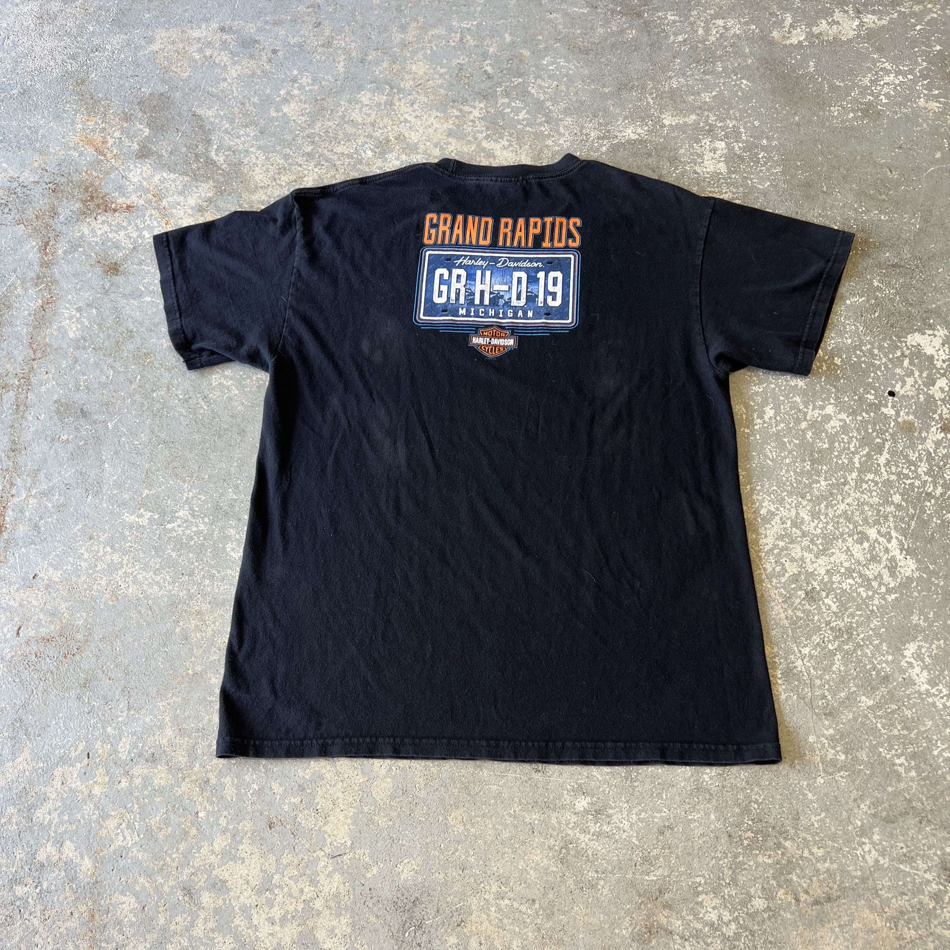 Harley Davidson Grand Rapids Harley Davidson T-Shirt Size US L / EU 52-54 / 3 - 3 Thumbnail