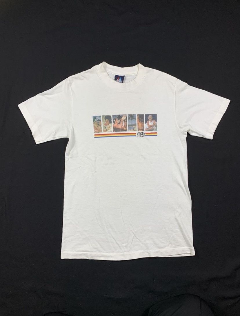 Stussy Vintage Stussy 30 year Anniversary Hawaii T-shirt Size US S / EU 44-46 / 1 - 1 Thumbnail