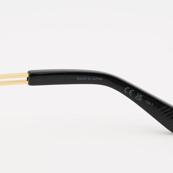 Bottega Veneta Bottega Veneta BV1342S 002 Sunglasses Silver/Gold Aviator Size ONE SIZE - 9 Thumbnail