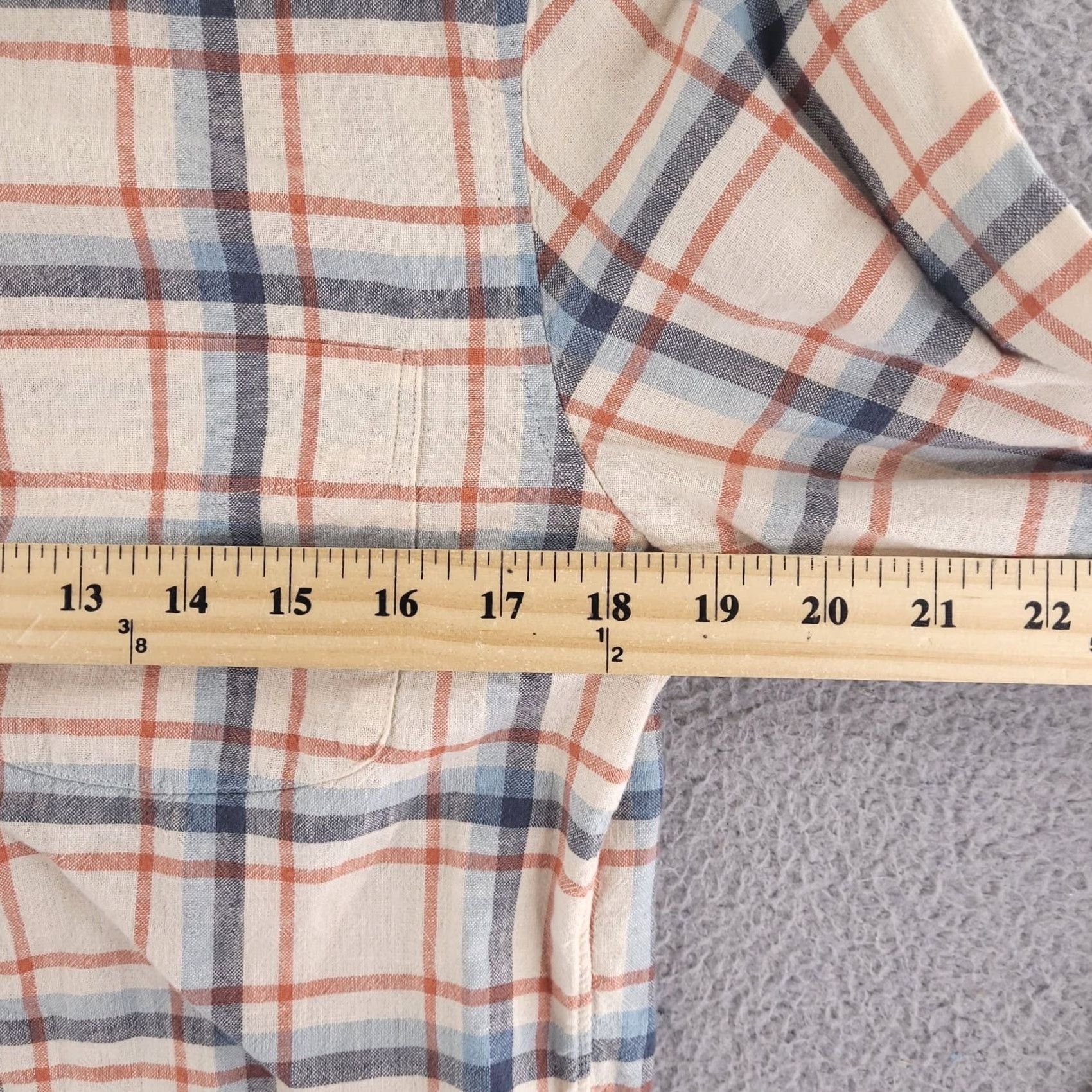J.Crew J.CREW Shirt Mens Small Check Cotton Summer Breathable Long Sleeve Button-Up, Slim, Brown, Classic Pattern, Casual Size US S / EU 44-46 / 1 - 5 Thumbnail