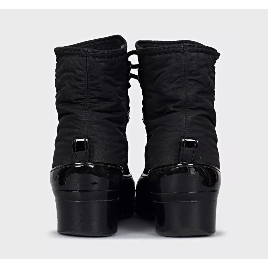 Chanel Chanel Black Lace-Up Boots - Size 37 Size US 6 / IT 36 - 4 Thumbnail