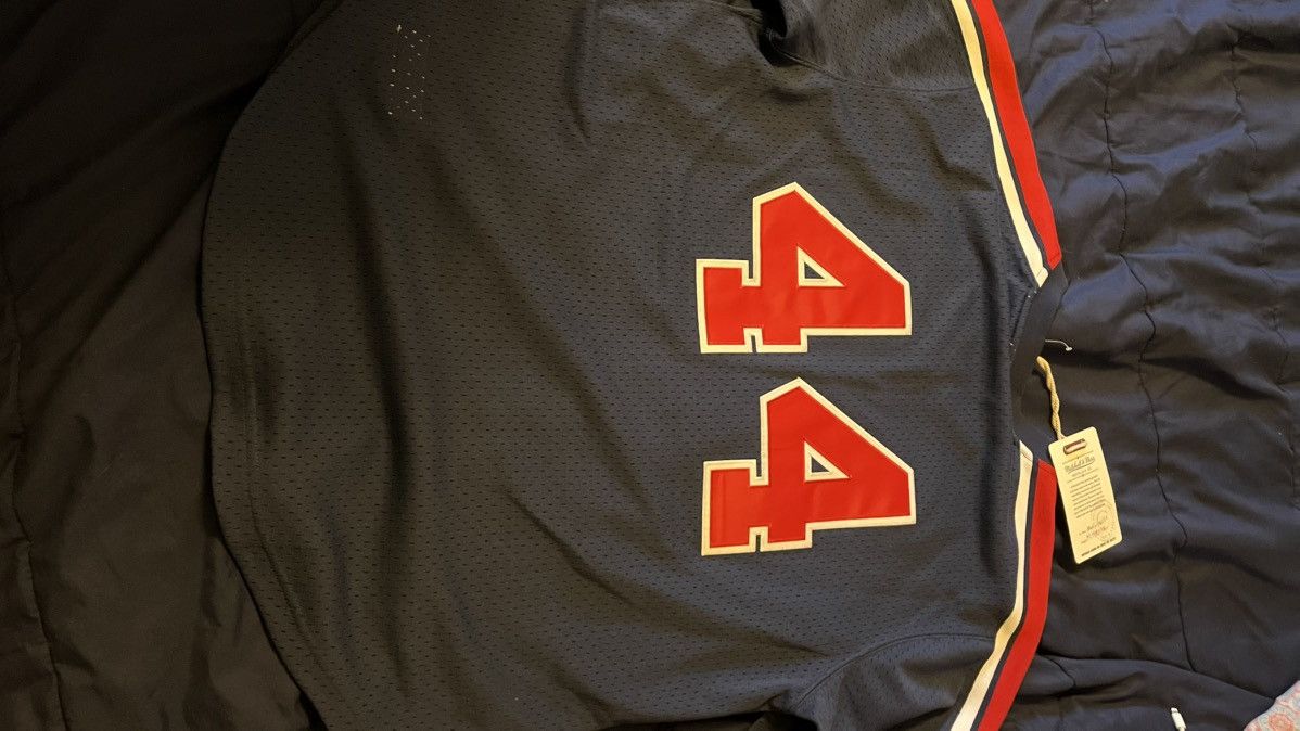 MLB Navy blue and red MLB jersey Size US L / EU 52-54 / 3 - 4 Thumbnail