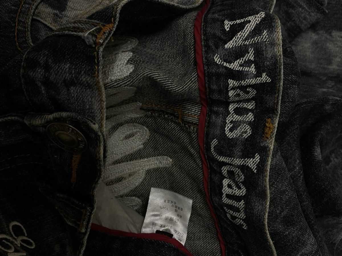 Hysteric Glamour Vintage 90’s Japan Designer Iconic Nylaus ‘UNDERGROUND’ Jean Size US 29 - 14 Thumbnail