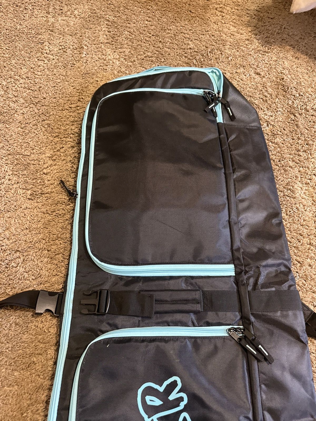 Other Vintage Snowboarding padded travel bag “snow power” Size US L / EU 52-54 / 3 - 3 Thumbnail
