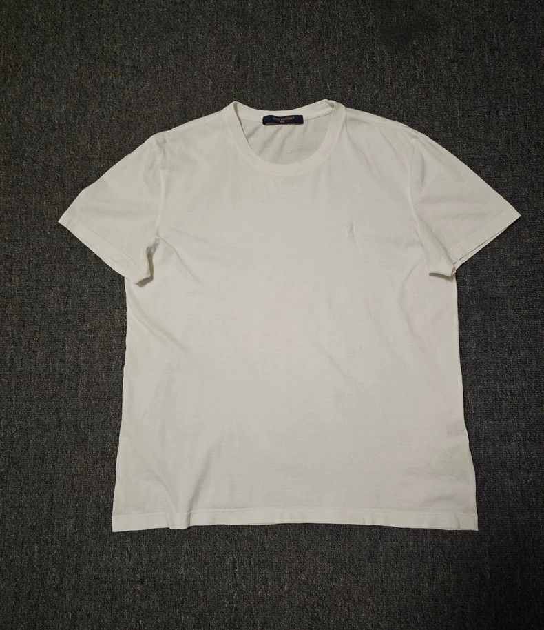 Louis Vuitton Louis Vuitton White Short Sleeve T-shirt-yf Size US M / EU 48-50 / 2 - 1 Thumbnail
