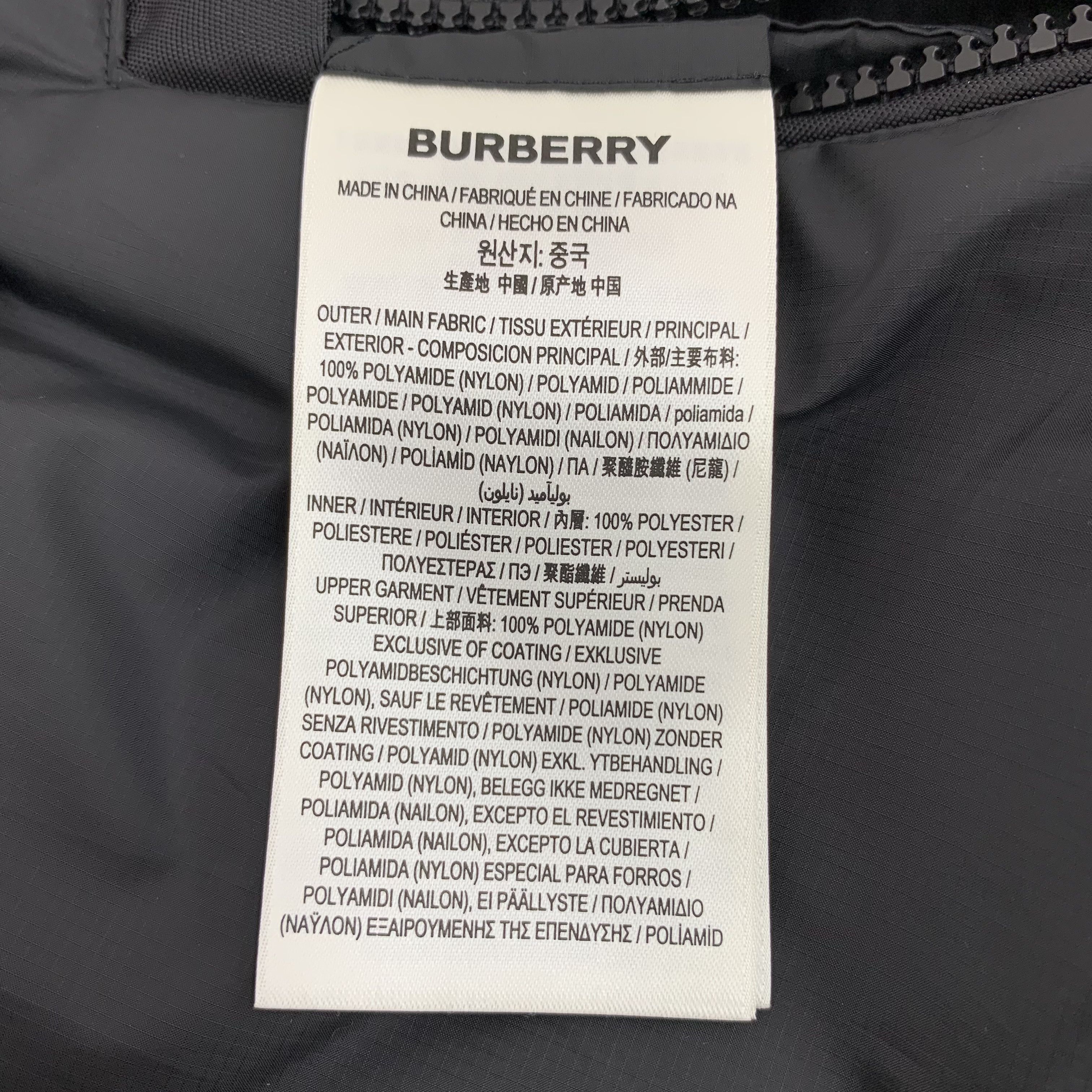 Burberry Burberry Reversible Down Jacket Black (S) Size US S / EU 44-46 / 1 - 8 Thumbnail