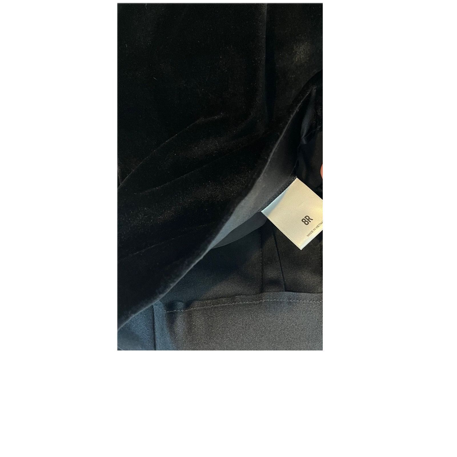 Express Express Editor Straight Super High Rise Pant Womans 8R 27x27 Size 30" / US 8 / IT 44 - 4 Thumbnail