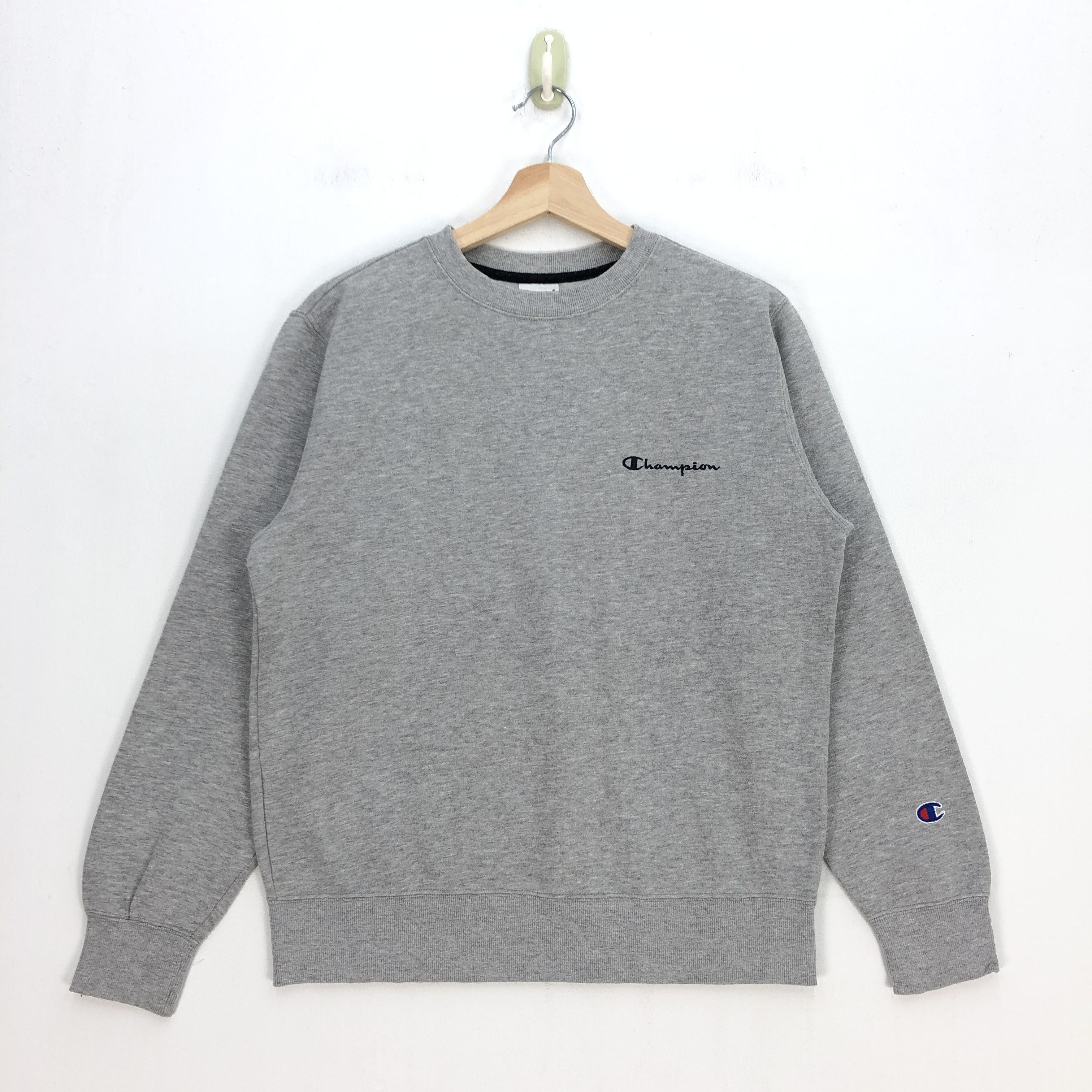 Champion × Vintage Vintage Champion Sweatshirt Champion Sweater Jumper Size US L / EU 52-54 / 3 - 1 Thumbnail