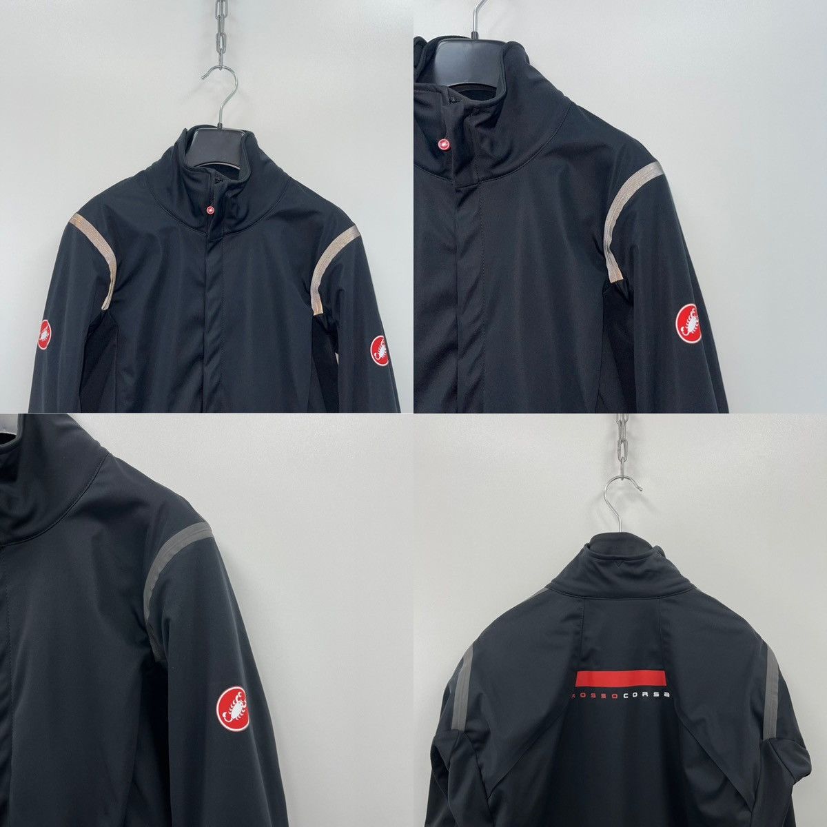 Bicycle Castelli Alpha RoS 2 Rosso Corsa Gore-Tex Infinium Jacket Size US L / EU 52-54 / 3 - 5 Thumbnail