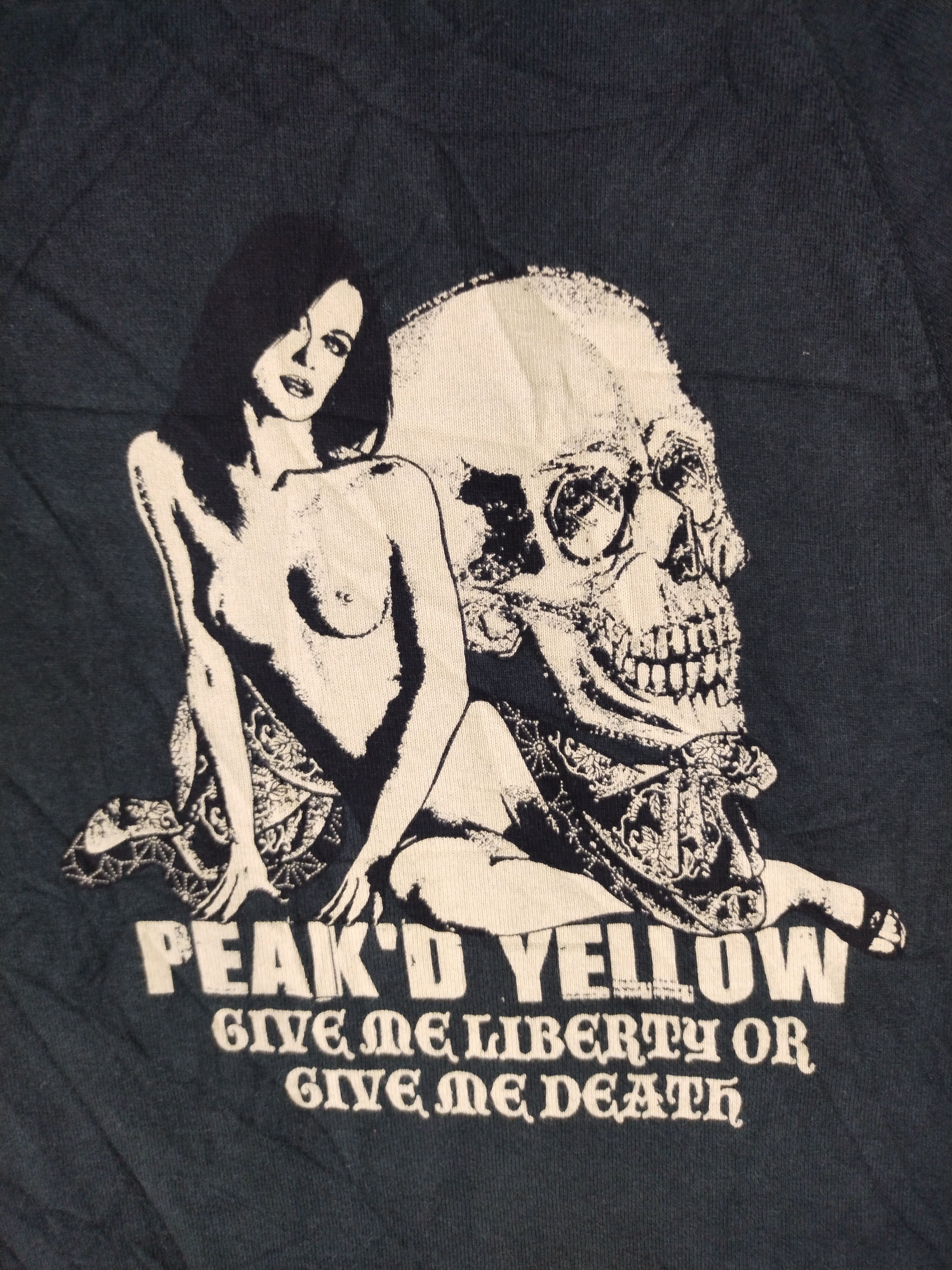 Japanese Brand Ted Company NRRA Peak'D Yellow Long Sleeve Tee Size US M / EU 48-50 / 2 - 4 Thumbnail