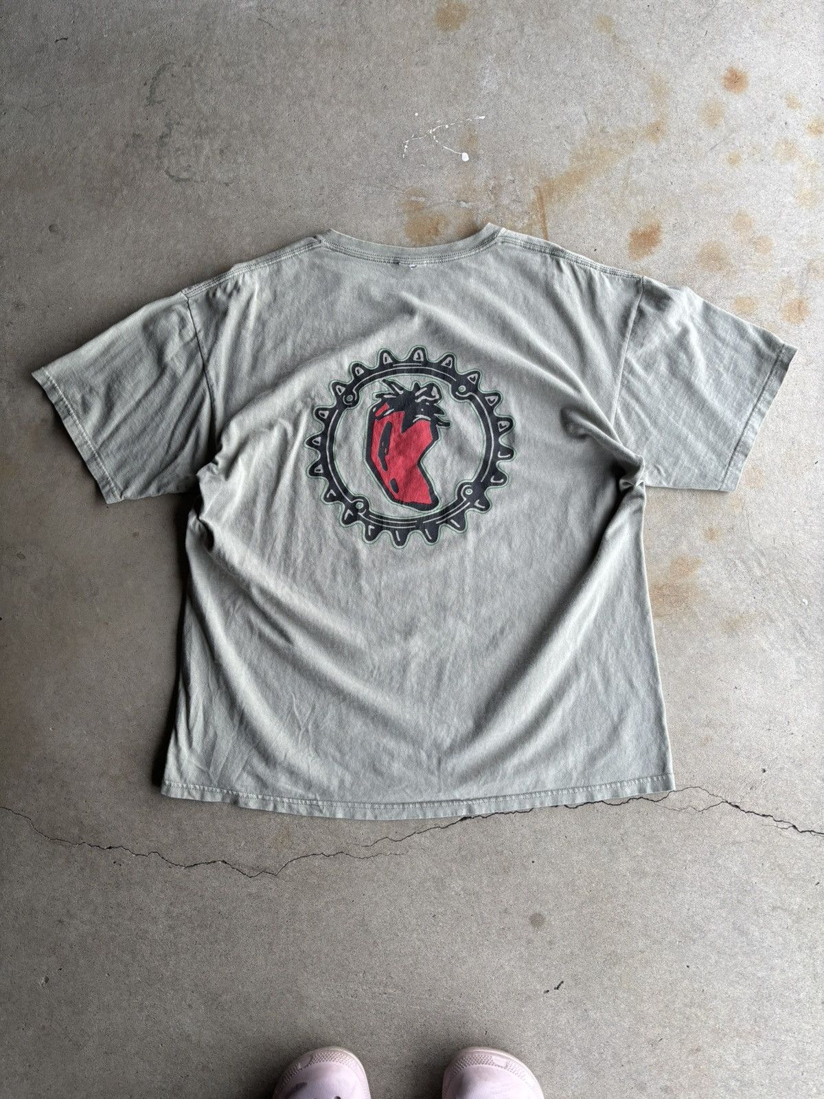 Other Vintage Early 2000s Moab Utah Chile Pepper Bike Nature Tee Size US XL / EU 56 / 4 - 2 Thumbnail