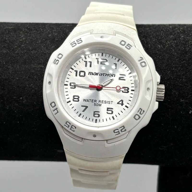 Other White Marathon Men's Watch Size ONE SIZE - 1 Thumbnail