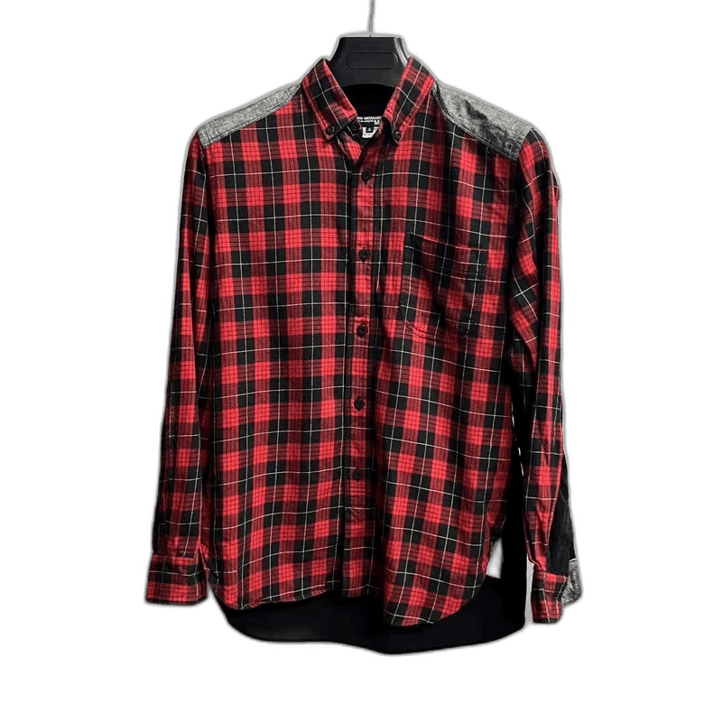 Comme des Garcons Comme des Garcons Color Blocked Long Sleeve Shirt-yf Size US S / EU 44-46 / 1 - 1 Thumbnail
