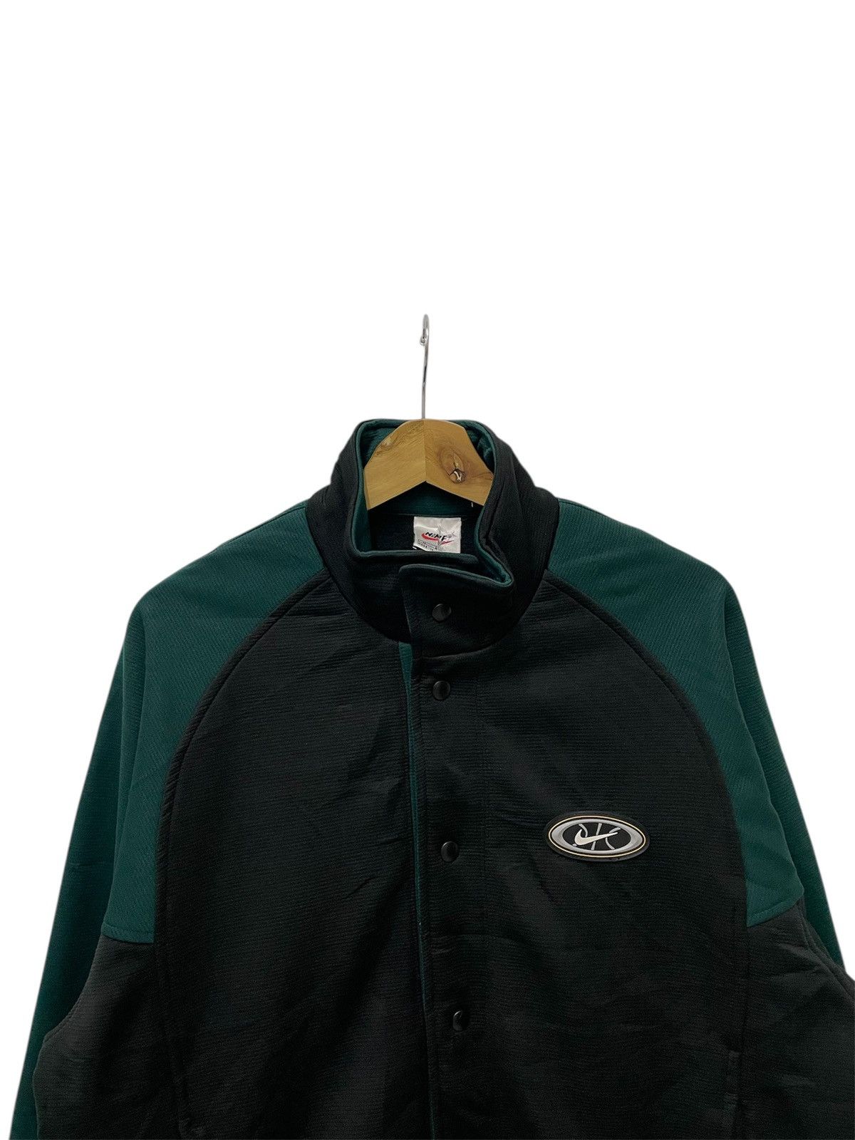 Nike 90s Nike Snap Button Tracktop Jacket Size US M / EU 48-50 / 2 - 4 Thumbnail
