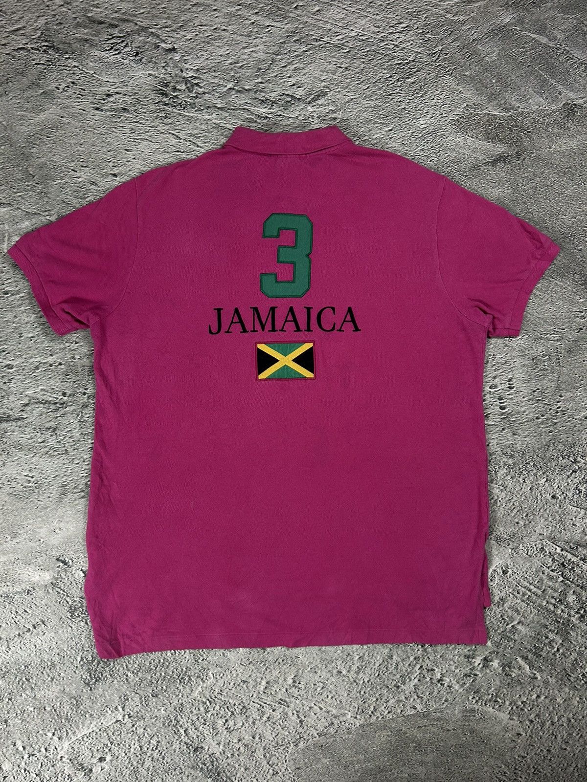 Ralph Lauren Chief Keef Polo Ralph Lauren Jamaica Pink Rasta Size US XL / EU 56 / 4 - 10 Thumbnail