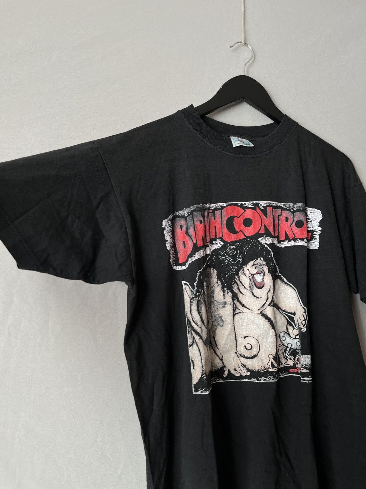 Band Tees × Vintage 1980’s Birth Control Hoodoo Man Iconic Print T-Shirt Size US XL / EU 56 / 4 - 11 Thumbnail