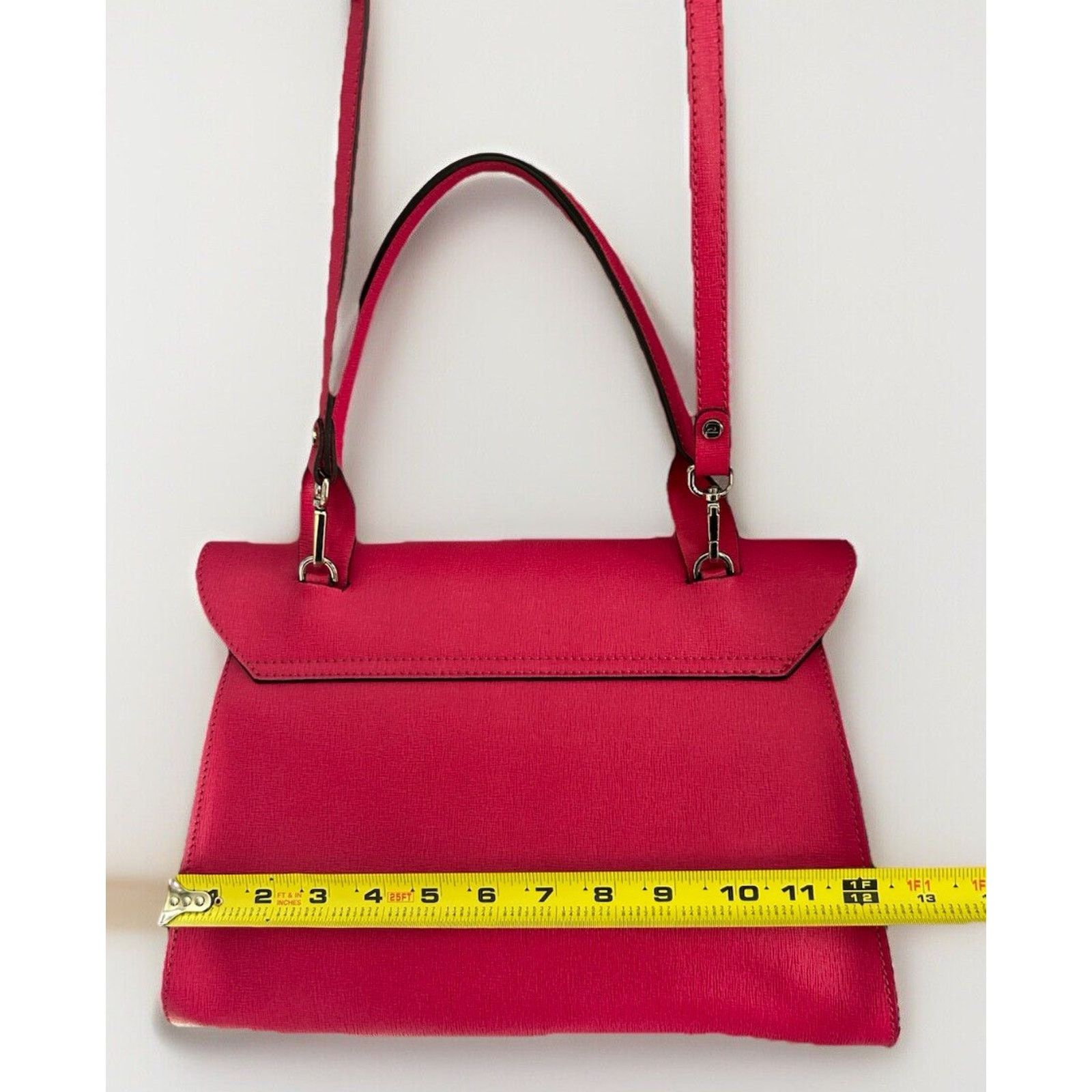 Gianni Chiarini NWT Gianni Chiarini Dua Handbag Hot Pink Bag Italy Metallic Size ONE SIZE - 2 Thumbnail
