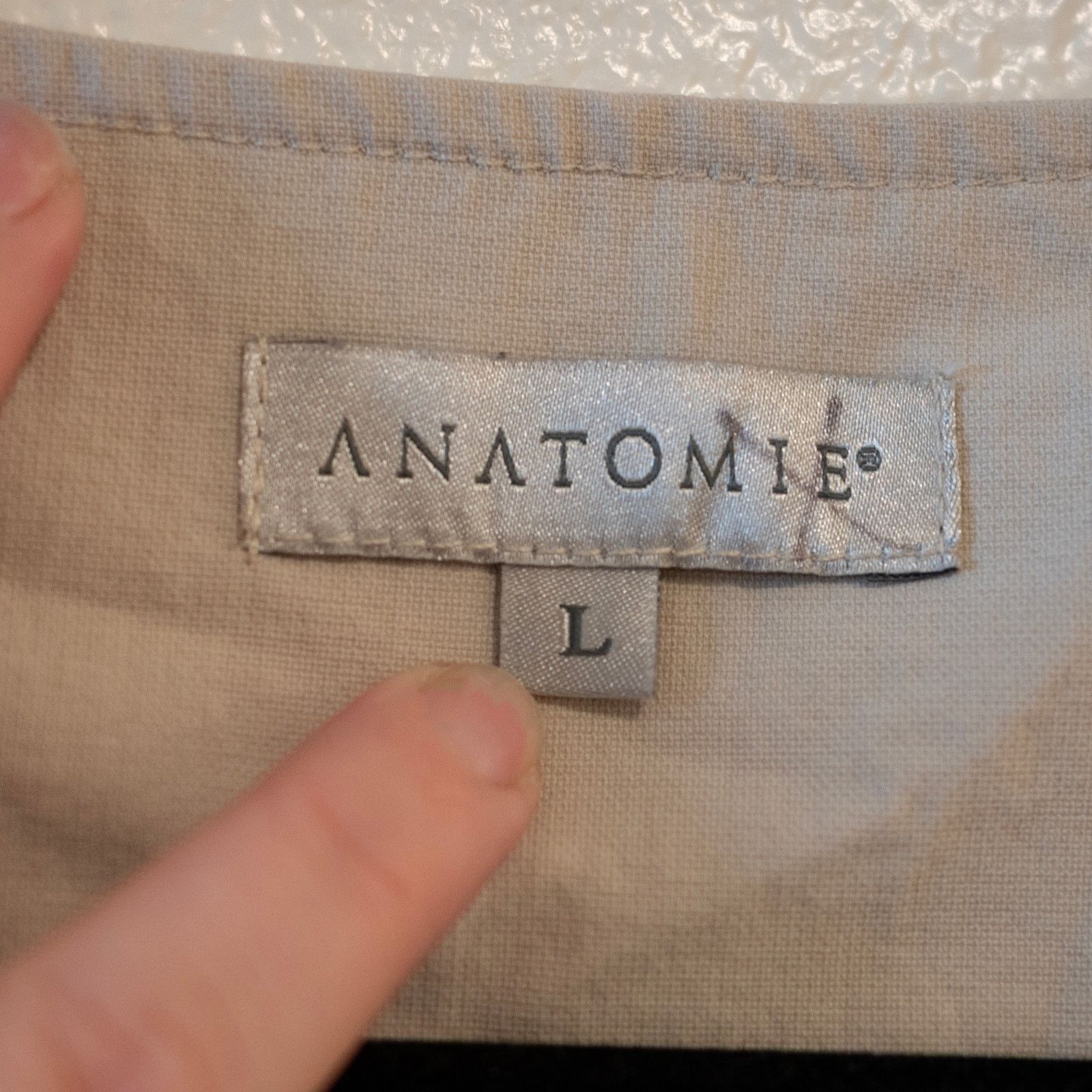 Anatomie Anatomie Adley Techno Linen Vest Top Size L / US 10 / IT 46 - 7 Thumbnail