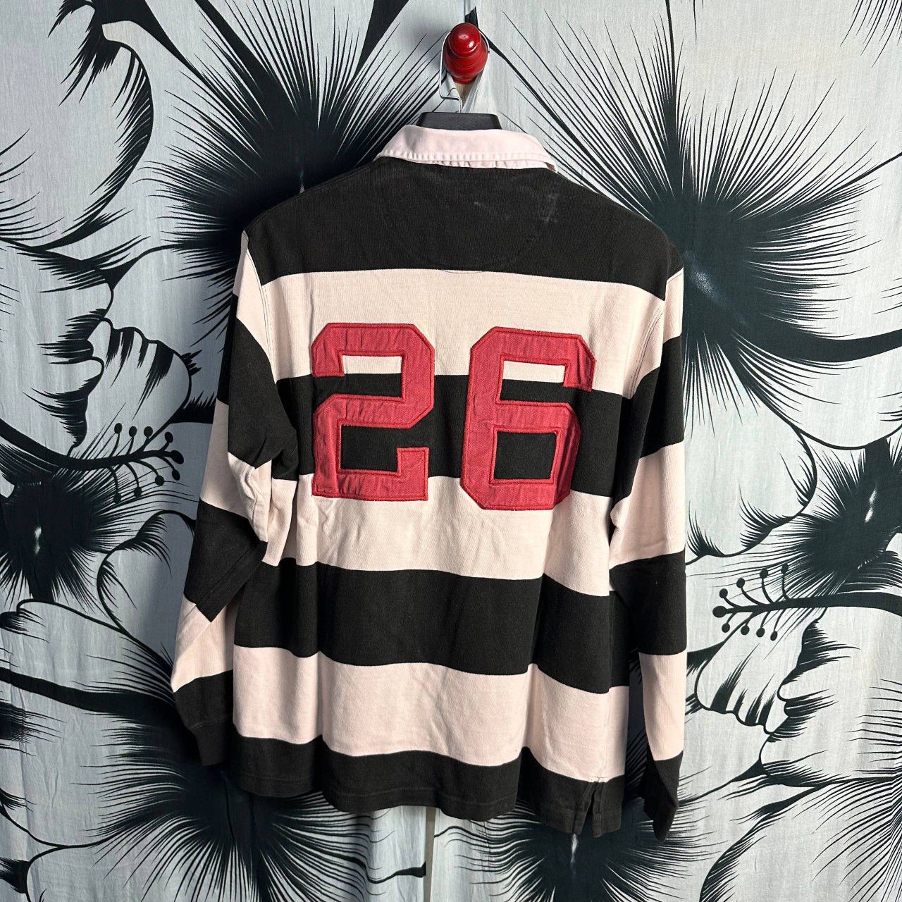 Polo Ralph Lauren OG Vintage Polo Ralph Lauren Polo Rugby Spellout Long Sleeve Size US XL / EU 56 / 4 - 2 Thumbnail