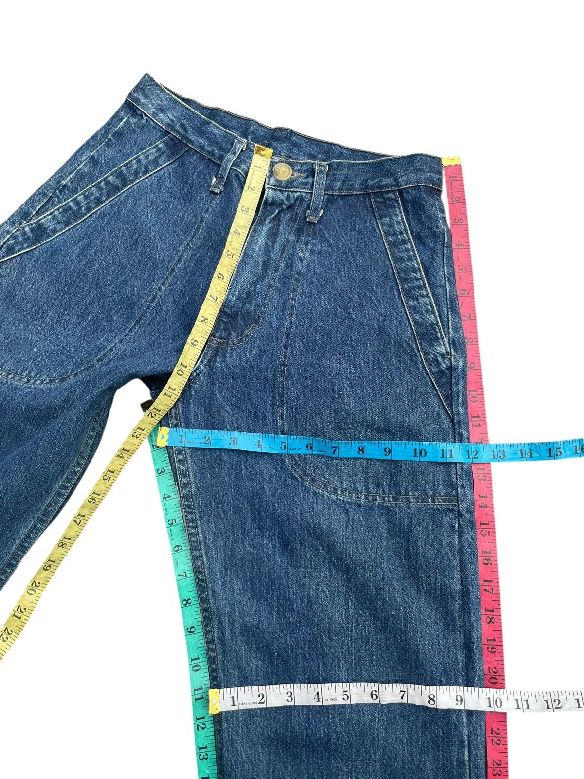 Japanese Brand Vintage Usn Inspired Selvedge Jeans Size US 29 - 10 Thumbnail