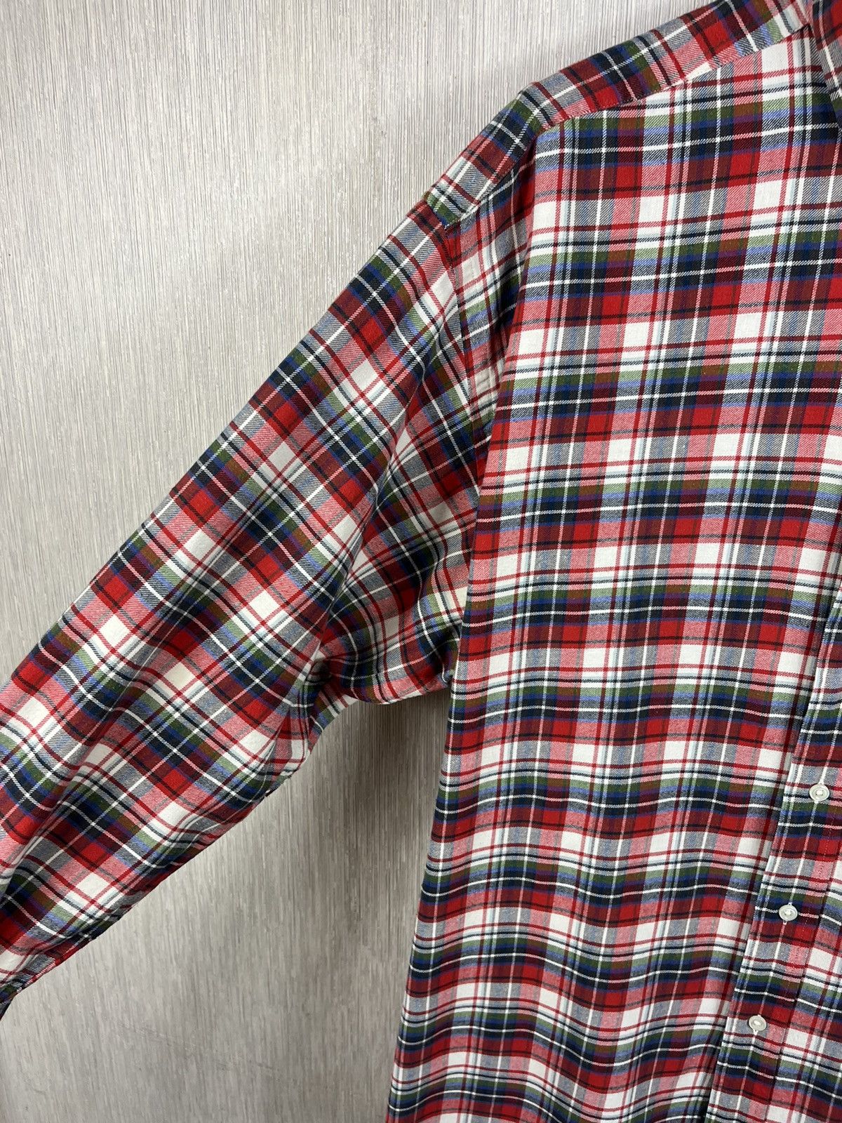 Flannel × Ralph Lauren × Vintage Vintage 90s Ralph Lauren blake flannel plaid shirt checked Size US XL / EU 56 / 4 - 11 Thumbnail