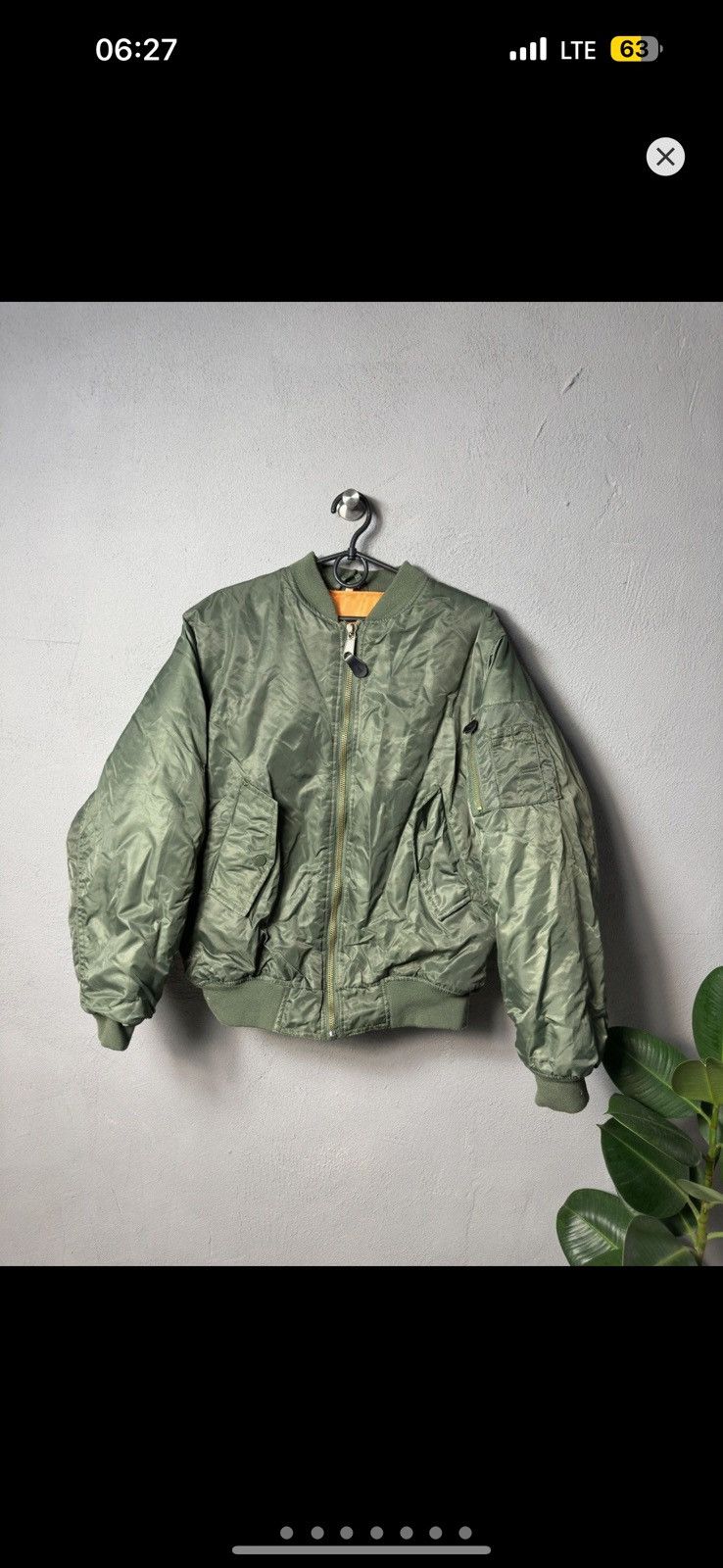 Japanese Brand × Vintage Vintage MA 1 Intermediate Bomber Jacket Size US S / EU 44-46 / 1 - 1 Preview