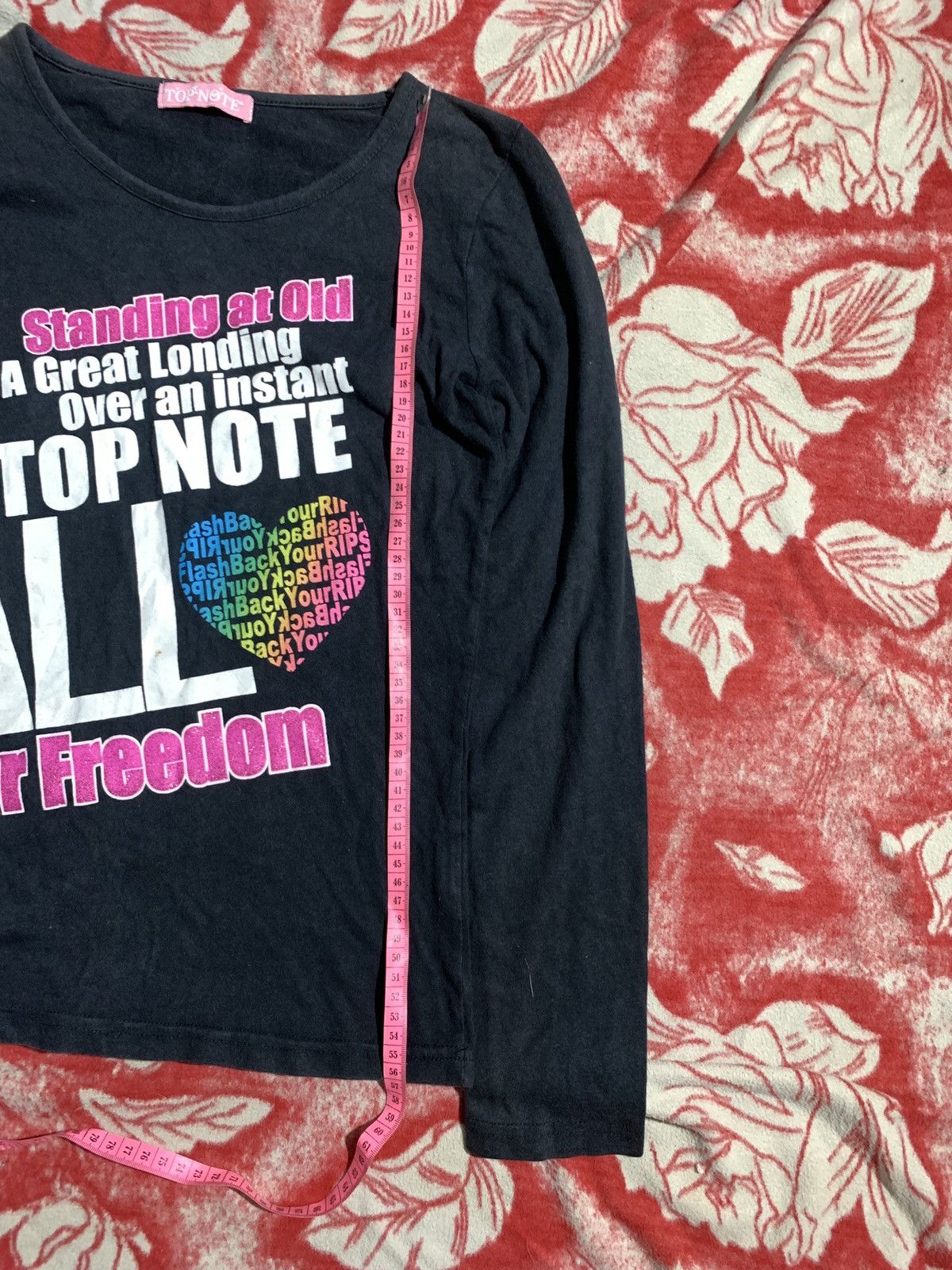 Beauty Beast × If Six Was Nine × Japanese Brand long sleeve t-shirt top note all for freedom if six style Size US S / EU 44-46 / 1 - 8 Thumbnail