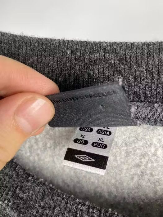 Umbro Umbro sweatshirt embroidered logo size XLarge grey Size US XL / EU 56 / 4 - 3 Thumbnail