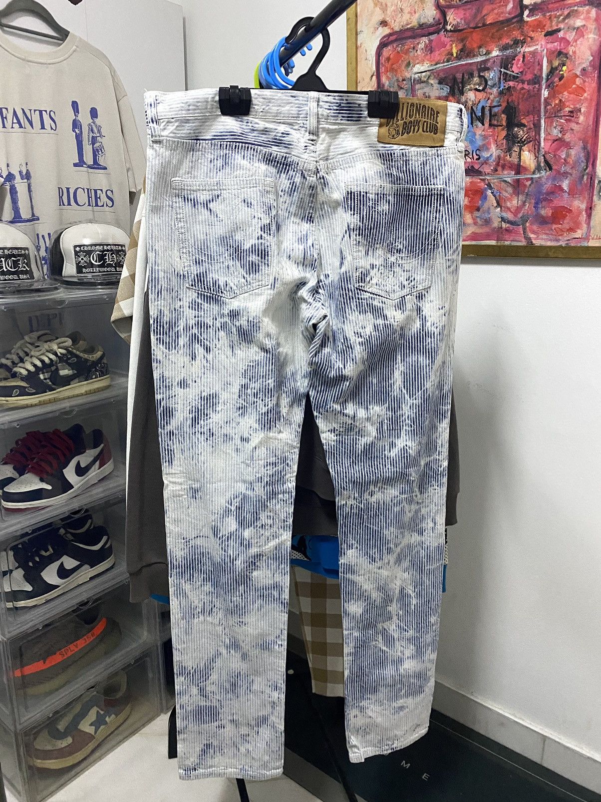 Billionaire Boys Club Billionaire Boys Club Hickory Bleach stripe pants Size US 34 / EU 50 - 7 Thumbnail