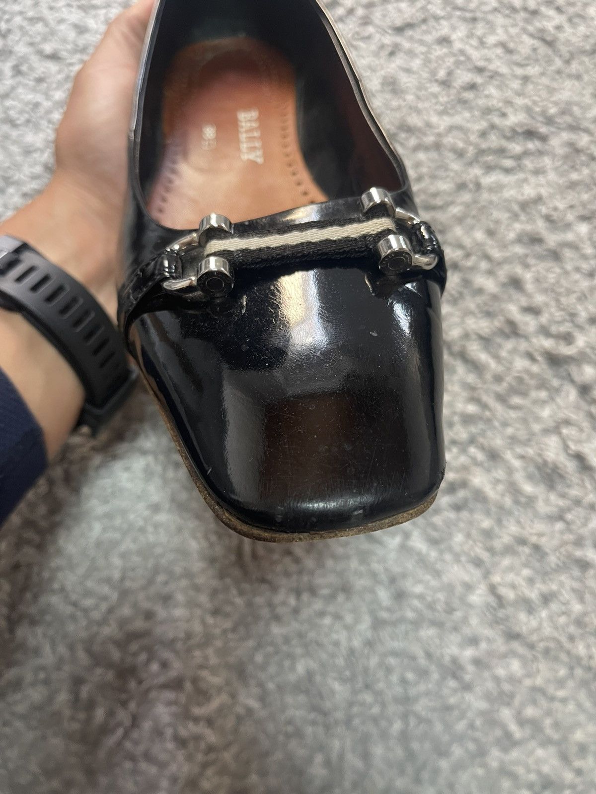 Bally Bally Vintage Patent Leather Pump size EU38 US 8 Size US 8 / IT 38 - 3 Thumbnail