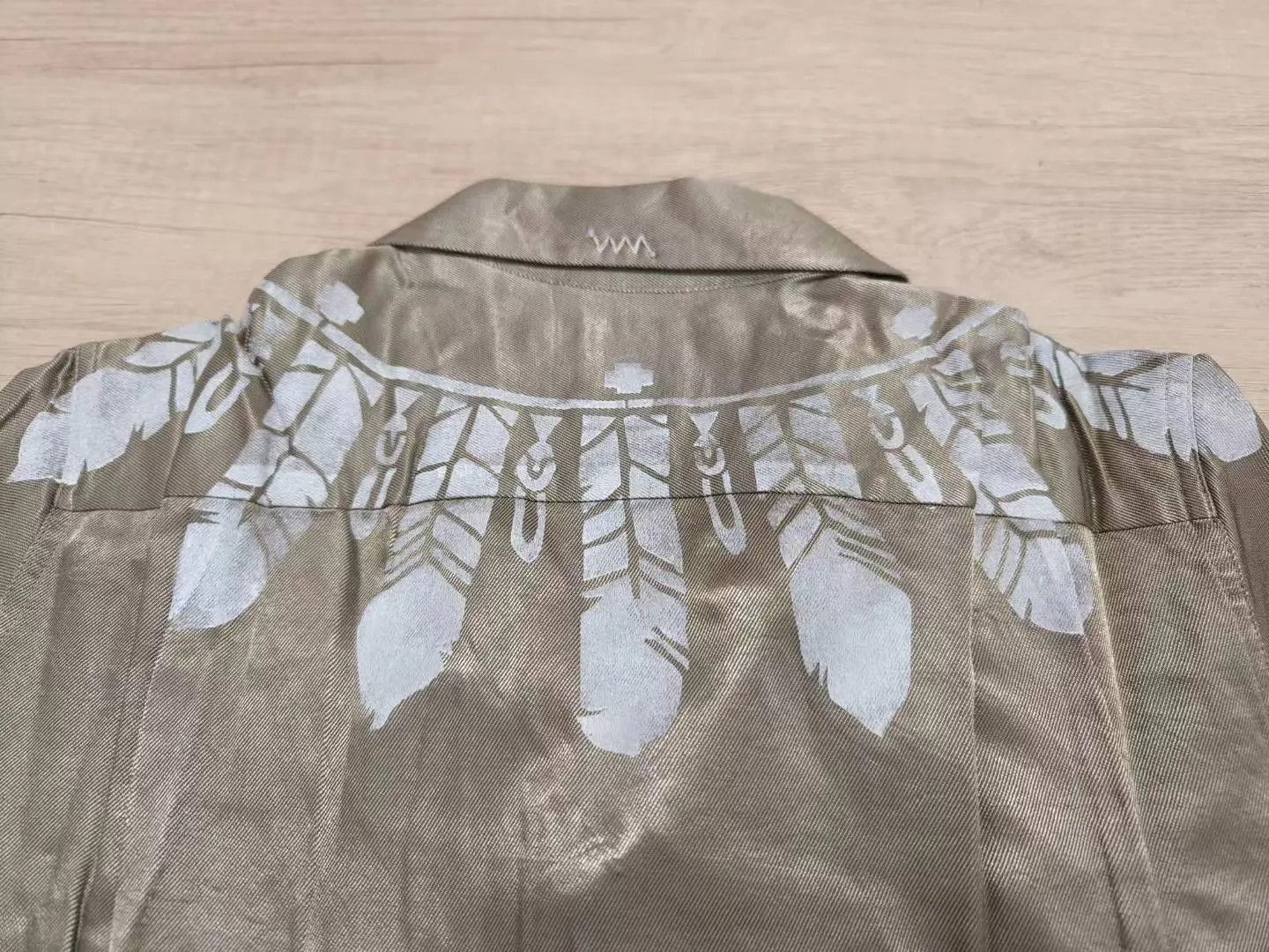 Visvim visvim 19SS SPOT FREE EDGE SHIRT S/S Feathers Beige 2 Size US M / EU 48-50 / 2 - 5 Thumbnail