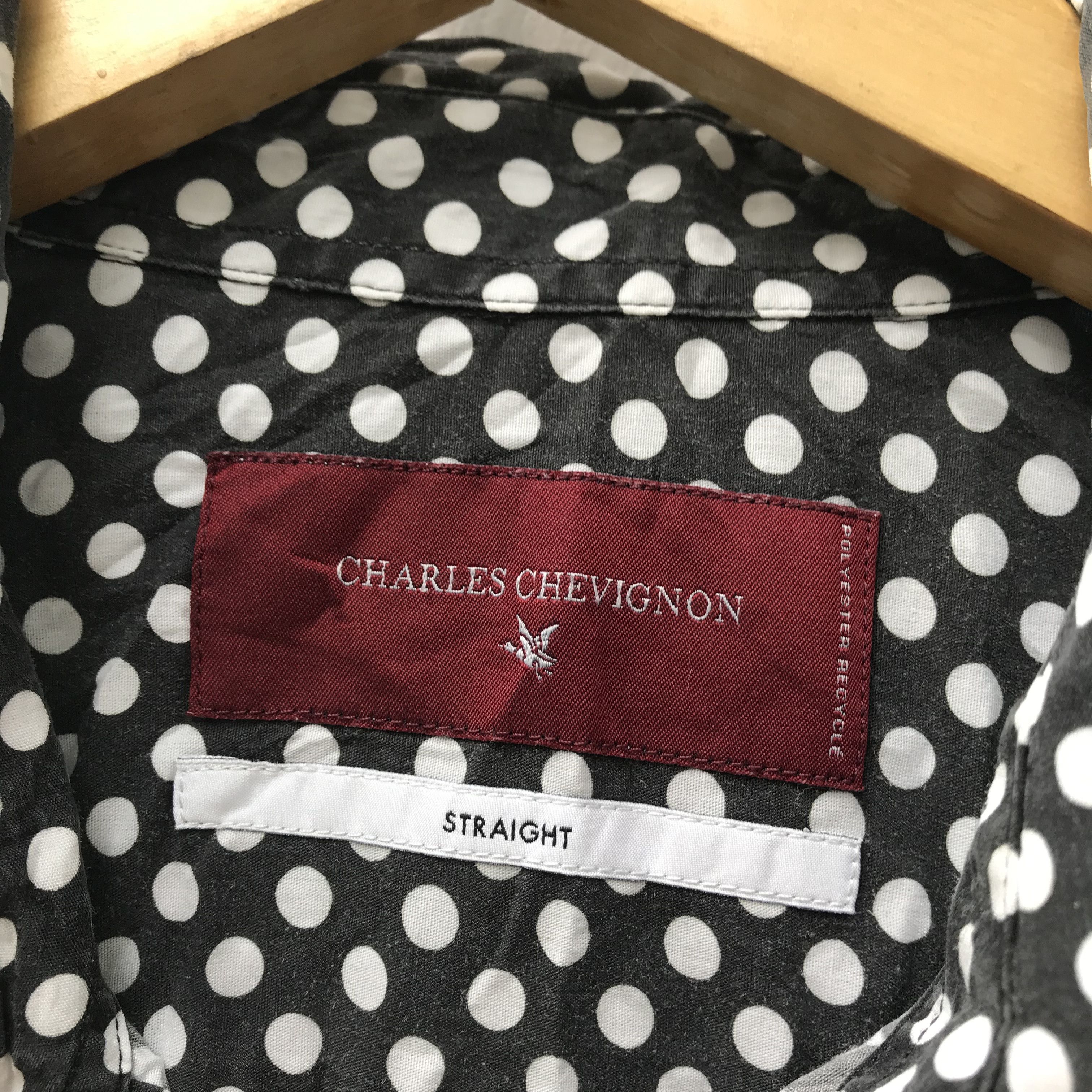 Chevignon Vintage Chevignon Charles Chevignon Polkadot charles dot Size US L / EU 52-54 / 3 - 13 Thumbnail