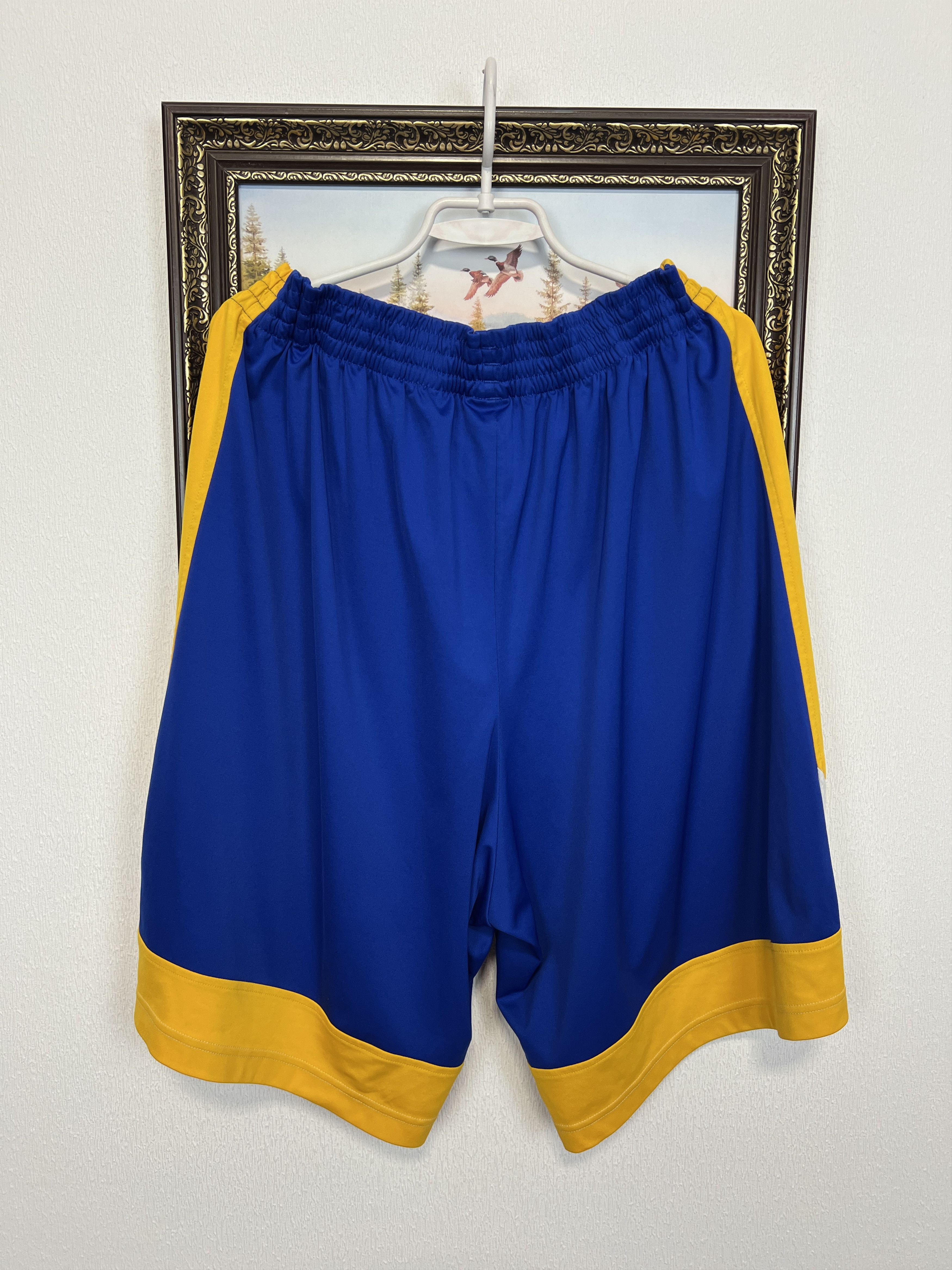 Adidas Adidas Golden State Warriors NBA Basketball Shorts Athletic Size US 38 / EU 54 - 8 Thumbnail