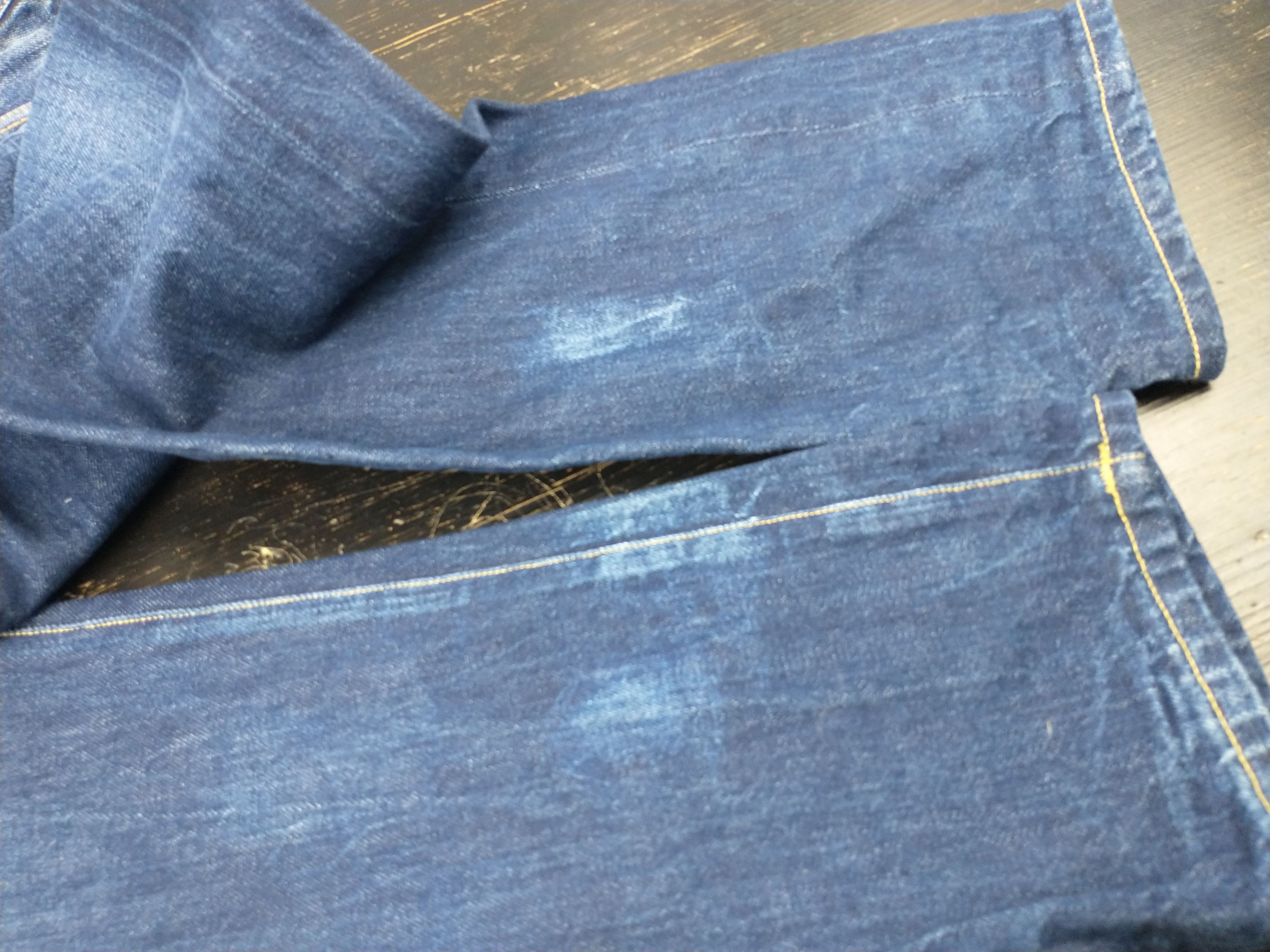 Jack & Jones Erik Royal Selvedge Jeans Size 32 x 32 Made in Italy Size US 32 / EU 48 - 7 Thumbnail