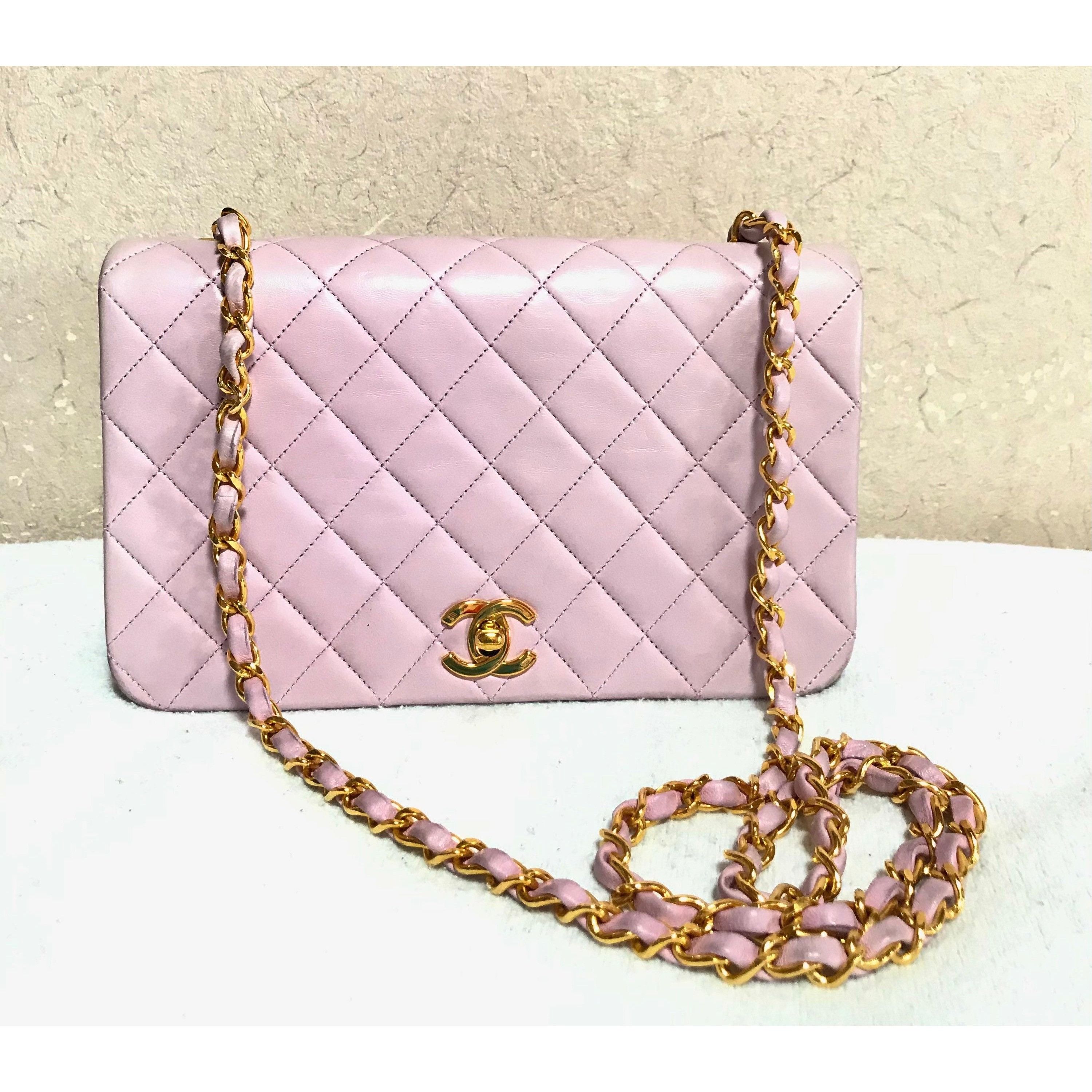 Chanel Vintage CHANEL milky pink 2.55 shoulder bag with golden CC Size ONE SIZE - 8 Thumbnail