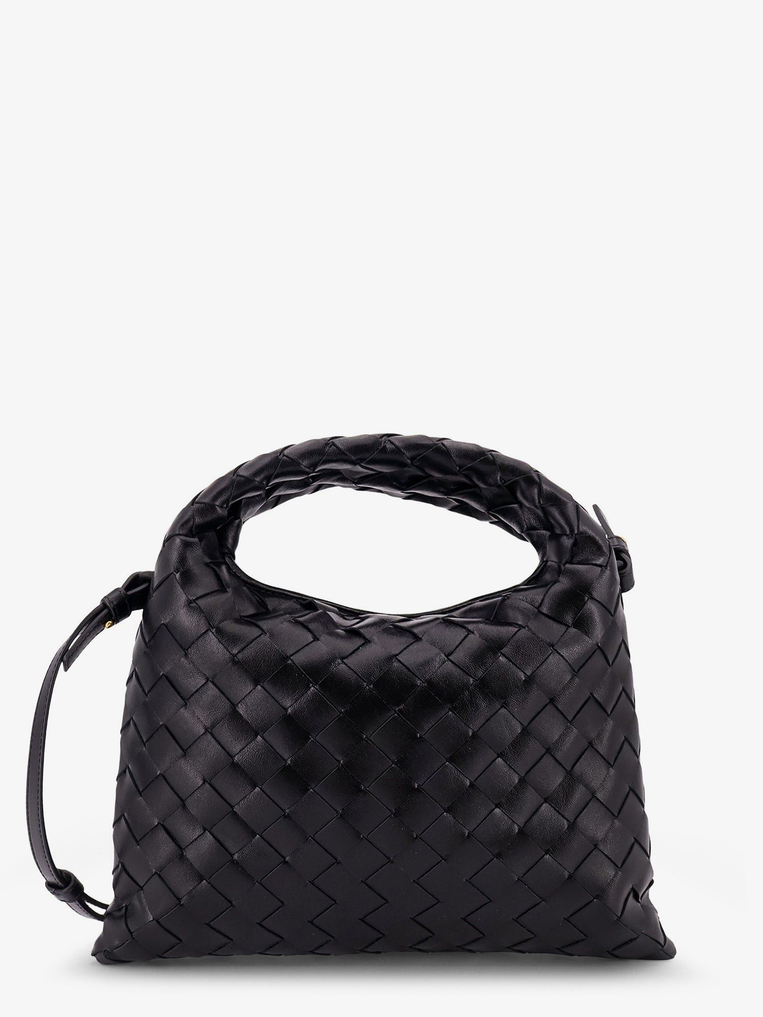 Bottega Veneta Mini Hop Leather Crossbody Bag With Intrecciato Pattern Size ONE SIZE - 1 Thumbnail