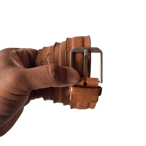 ? Vintage alfred dunhill casual leather belt
