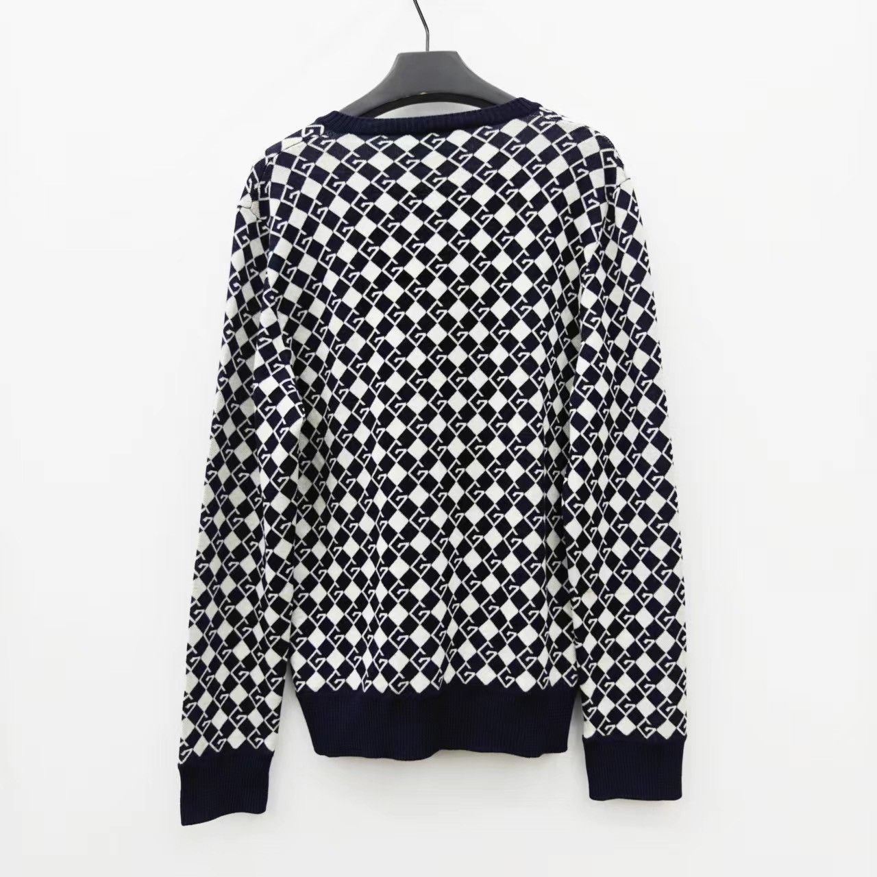 Gucci Gucci Double G ribbed V-neck sweater 2501-Nextarrow Size US M / EU 48-50 / 2 - 2 Thumbnail