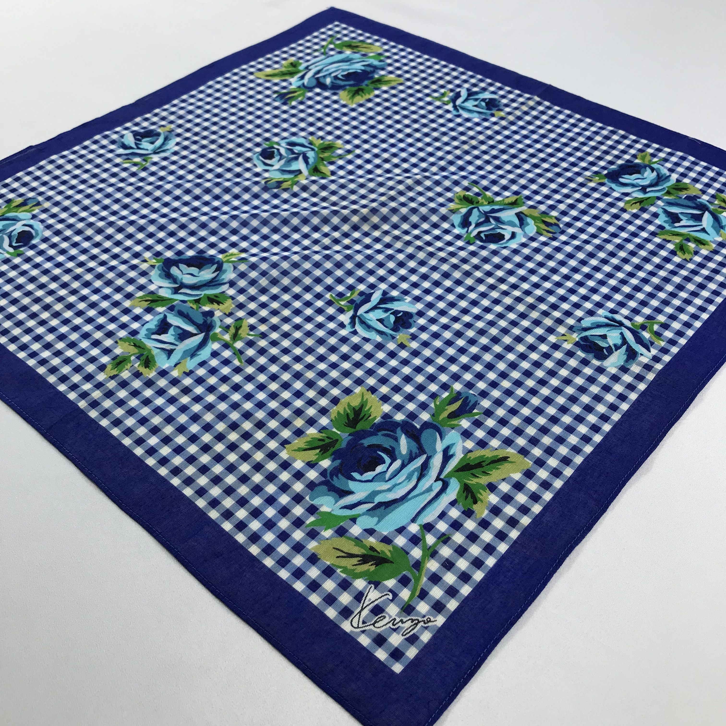 Kenzo × Vintage Kenzo Bandana / Handkerchief / Neckerchief - S1967 Size ONE SIZE - 2 Thumbnail