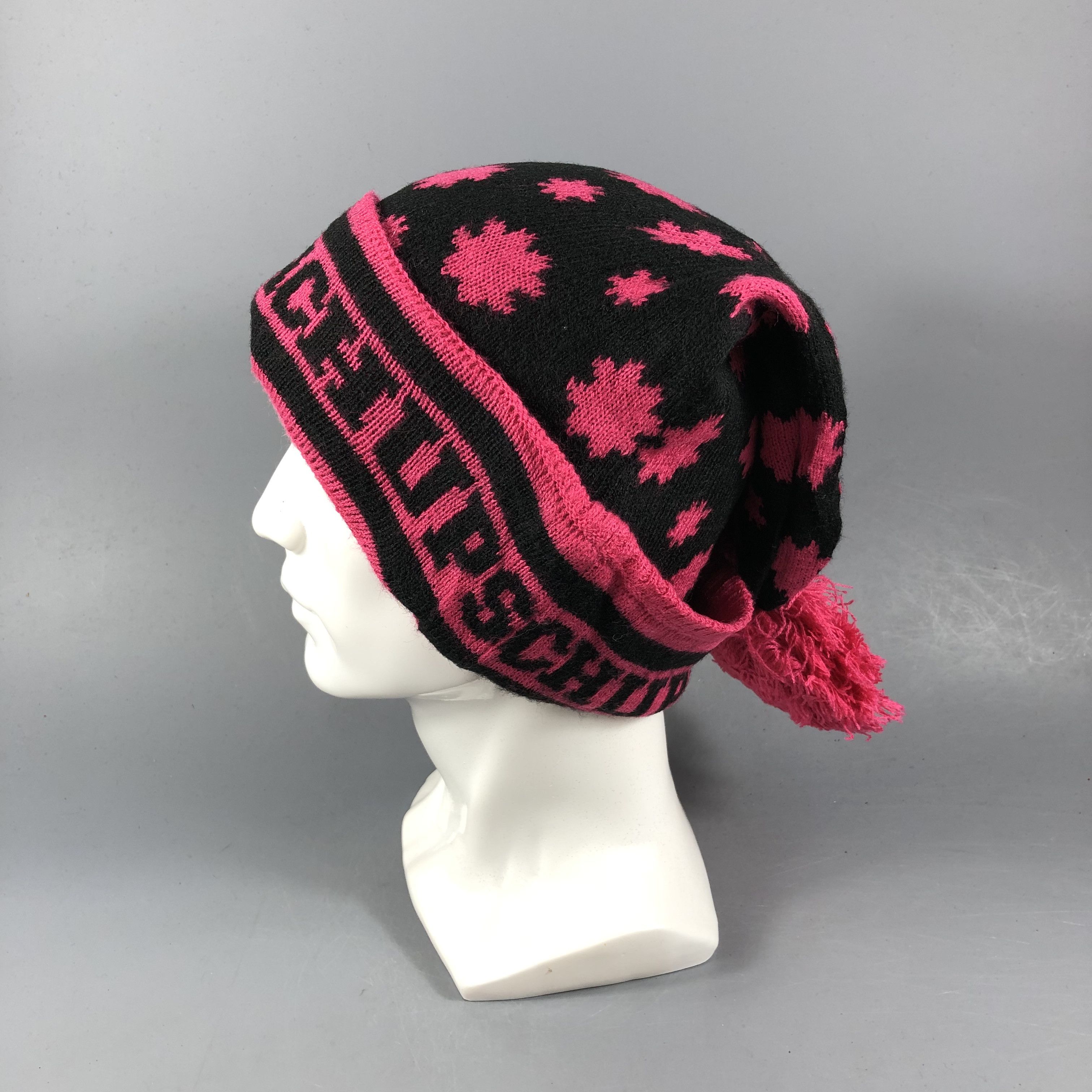 Vintage Chupa Chups Stars Bobble Beanie Snowcap Snow Hat B832 Size ONE SIZE - 2 Thumbnail