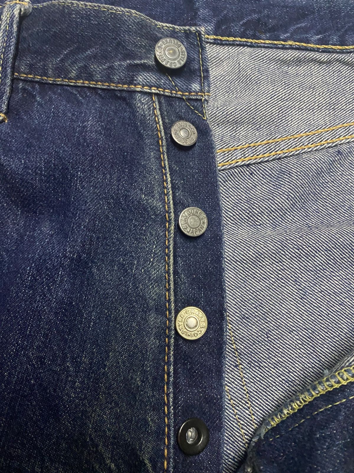 Evisu Rare archival Evisu x D.Bones x Japanese Tribute Selvedge Size US 32 / EU 48 - 7 Thumbnail